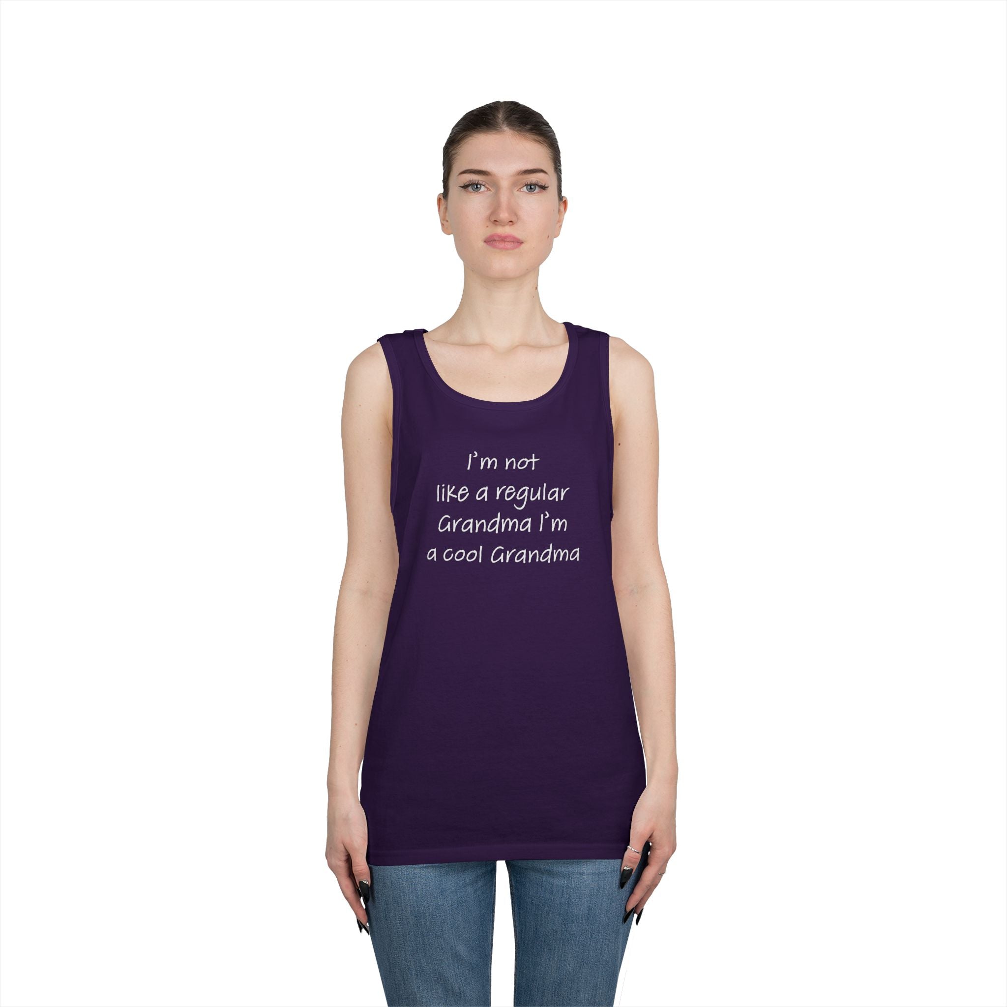 Grandma Tank Top - I'm Not Like A Regular Grandma | Tank Top by atgodanddesigns