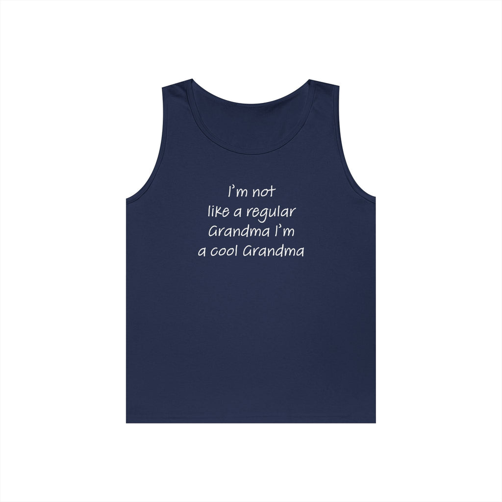 Grandma Tank Top - I'm Not Like A Regular Grandma | Tank Top by atgodanddesigns