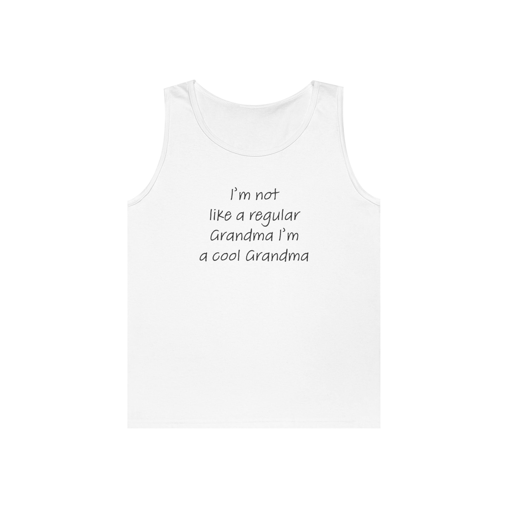 Grandma Tank Top - I'm Not Like A Regular Grandma | Tank Top by atgodanddesigns