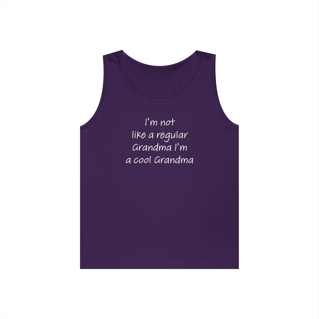 Grandma Tank Top - I'm Not Like A Regular Grandma | Tank Top by atgodanddesigns