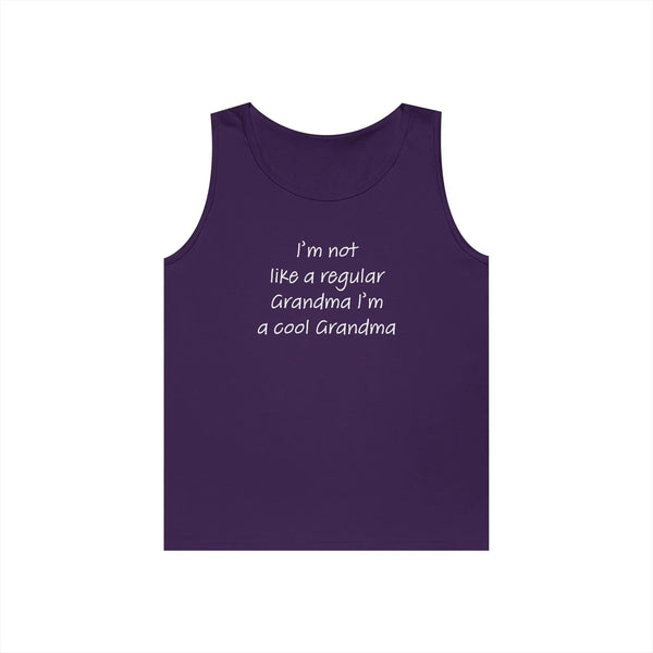 Grandma Tank Top - I'm Not Like A Regular Grandma | Tank Top by atgodanddesigns
