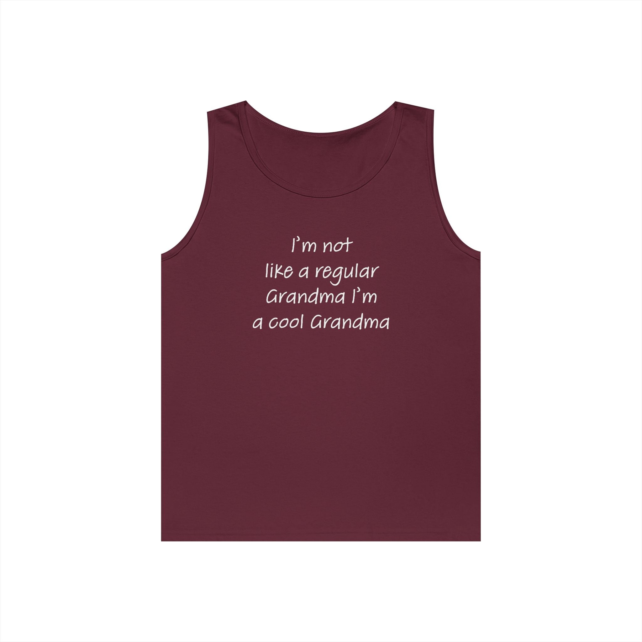 Grandma Tank Top - I'm Not Like A Regular Grandma | Tank Top by atgodanddesigns