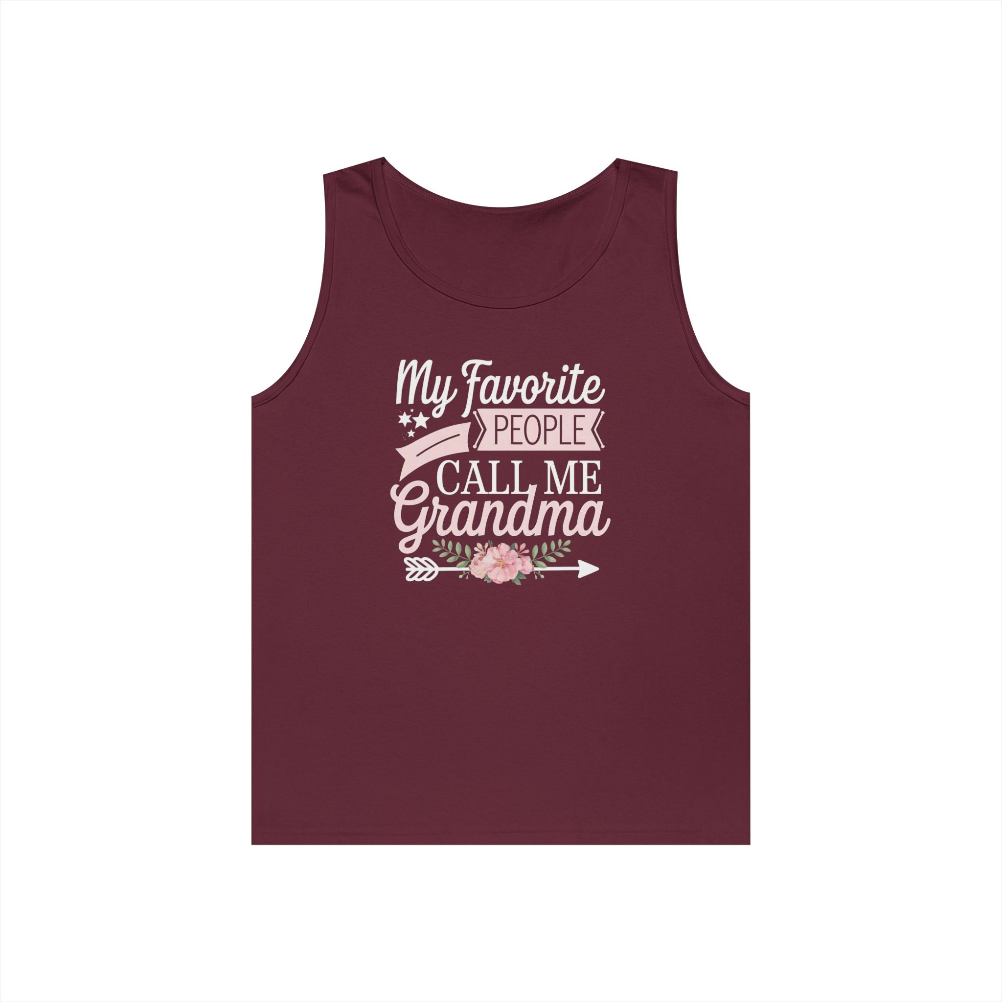 Grandma Tank Top - My Favorite People Call Me Grandma | Tank Top by atgodanddesigns