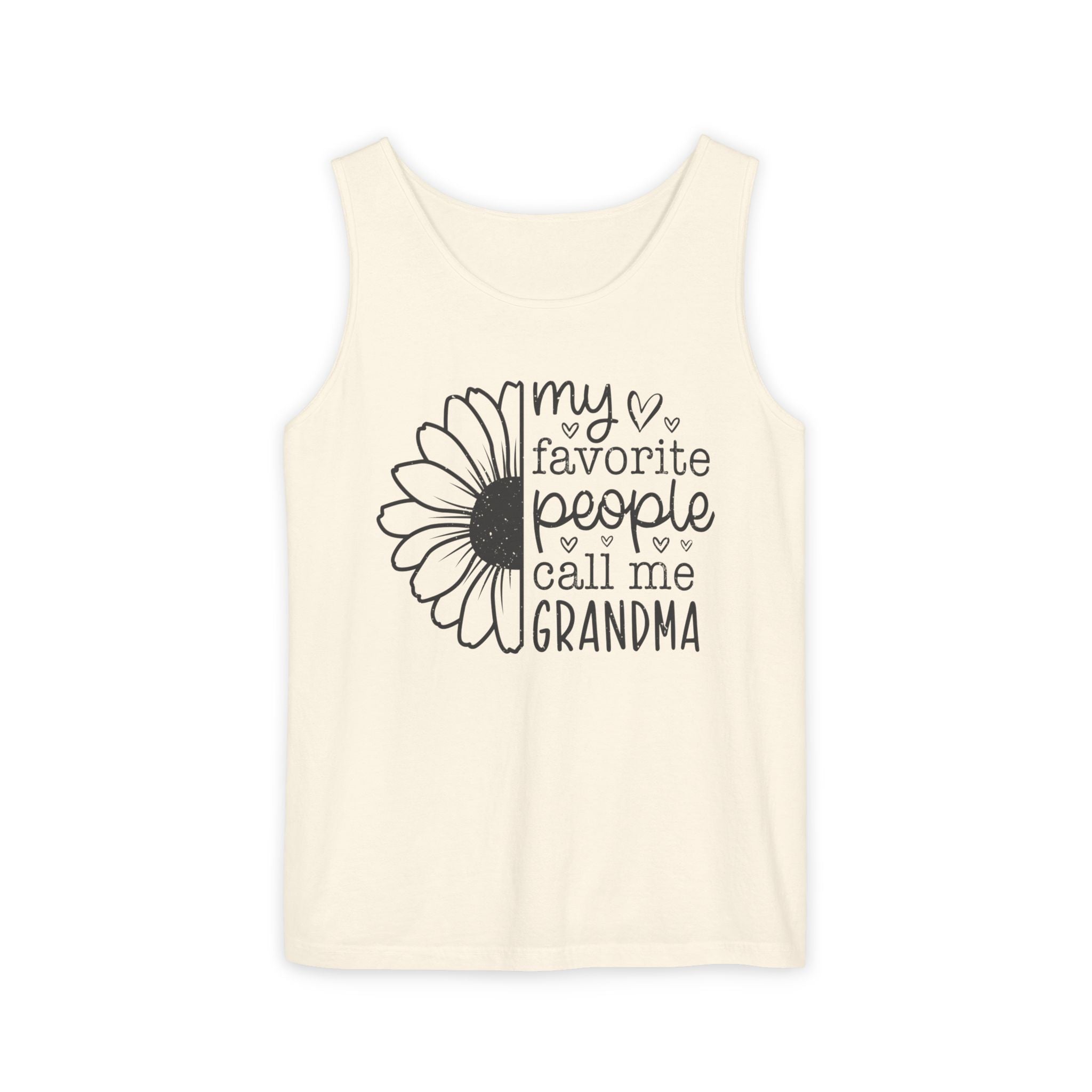 Grandma Tank Top - My Favorite People Call Me Grandma | Tank Top by atgodanddesigns