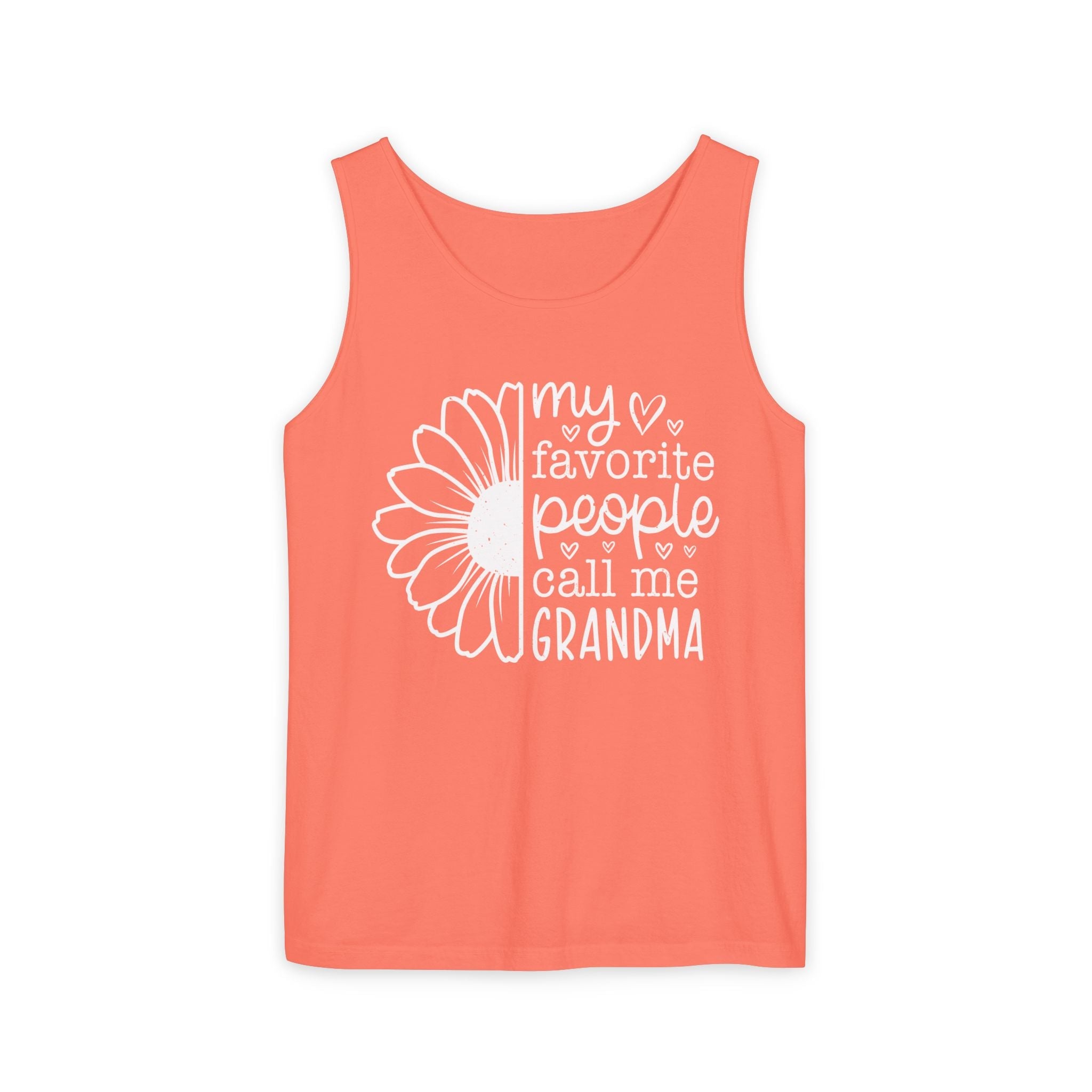 Grandma Tank Top - My Favorite People Call Me Grandma | Tank Top by atgodanddesigns