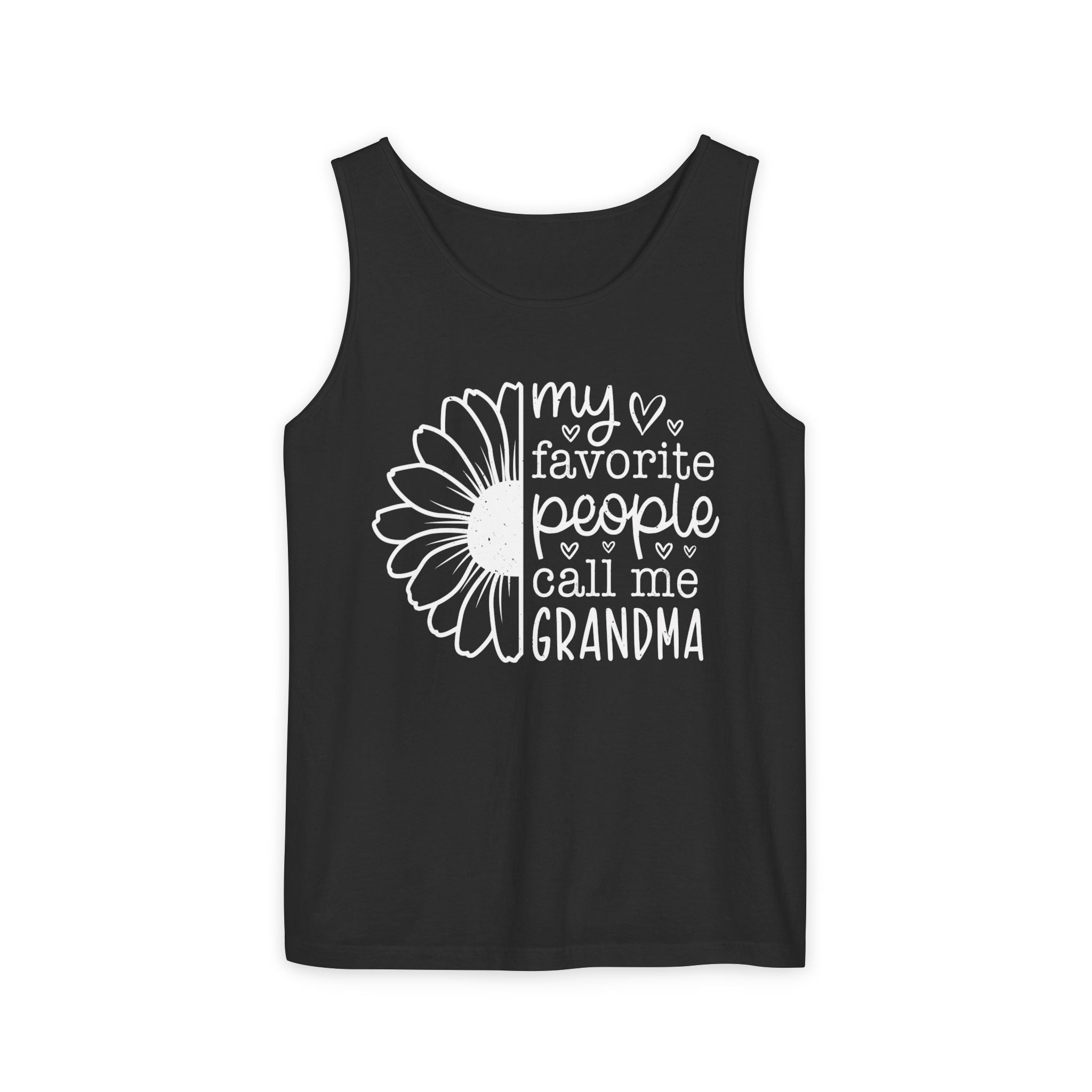 Grandma Tank Top - My Favorite People Call Me Grandma | Tank Top by atgodanddesigns