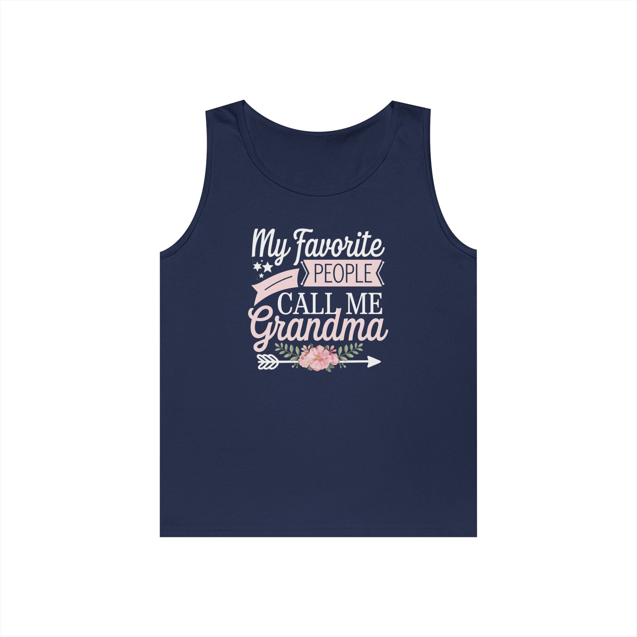 Grandma Tank Top - My Favorite People Call Me Grandma | Tank Top by atgodanddesigns