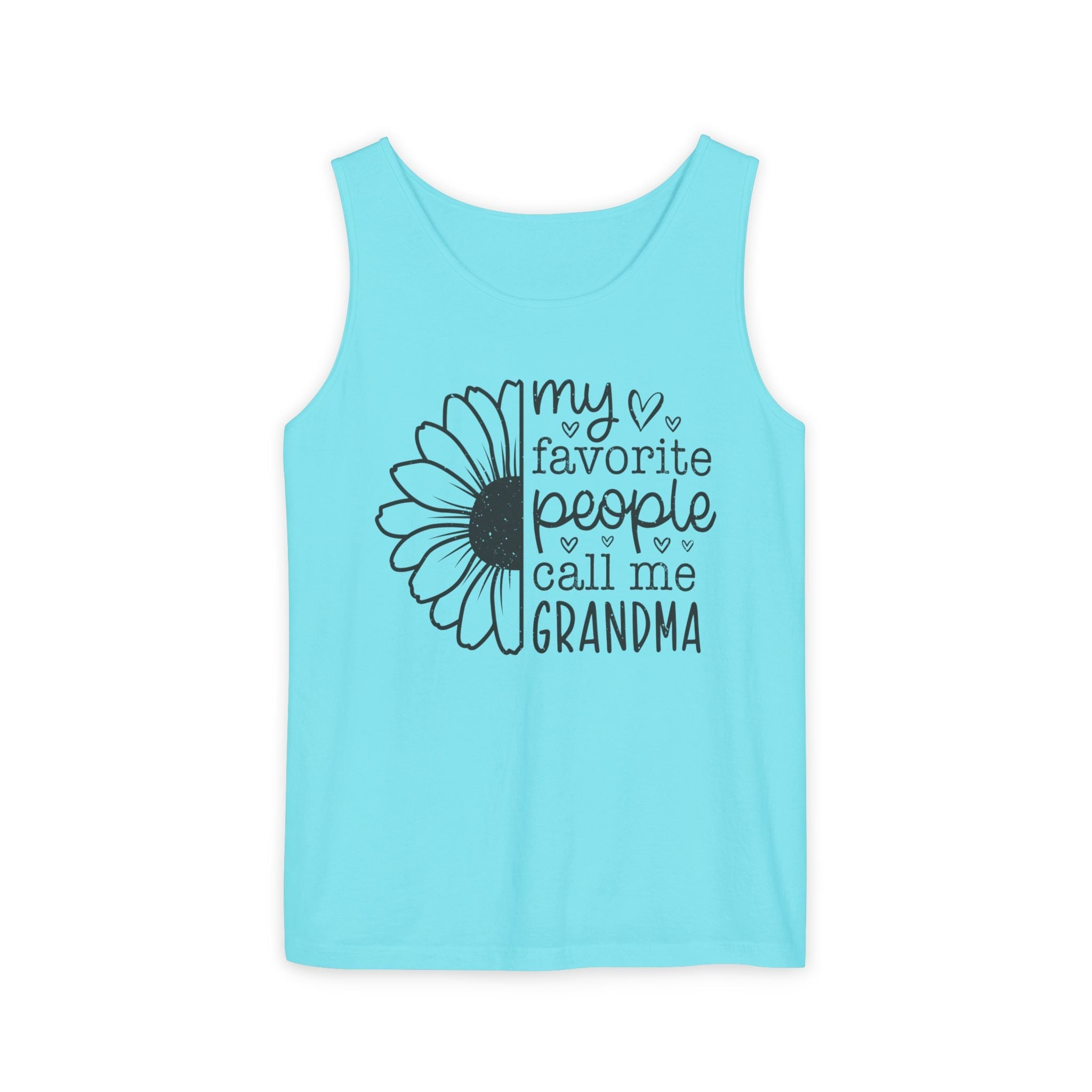 Grandma Tank Top - My Favorite People Call Me Grandma | Tank Top by atgodanddesigns
