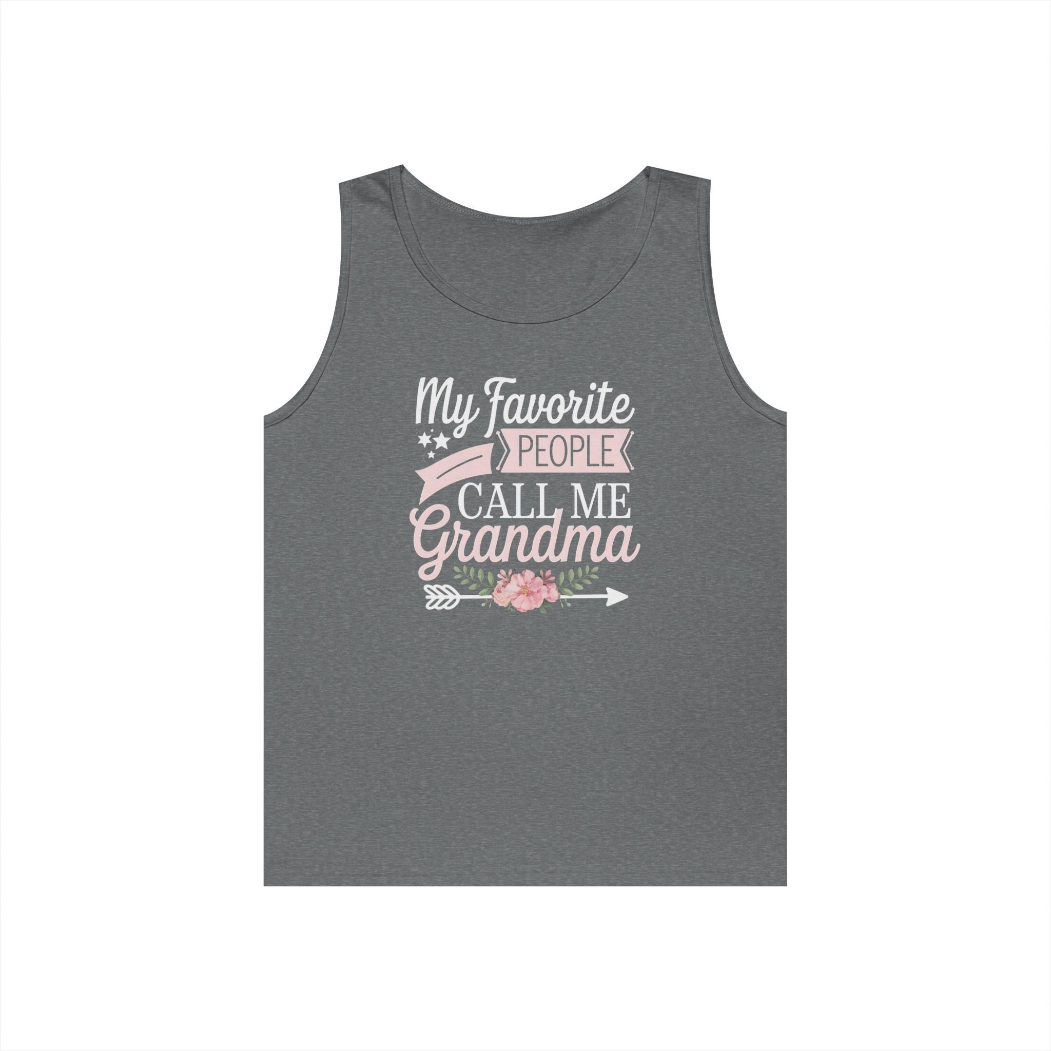 Grandma Tank Top - My Favorite People Call Me Grandma | Tank Top by atgodanddesigns