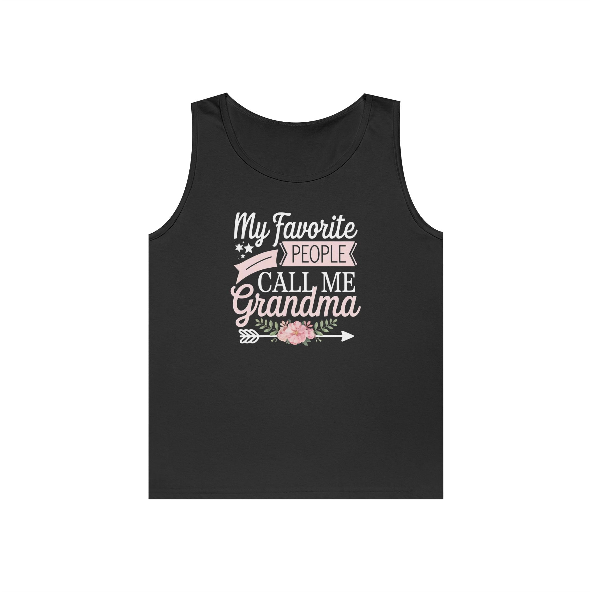 Grandma Tank Top - My Favorite People Call Me Grandma | Tank Top by atgodanddesigns