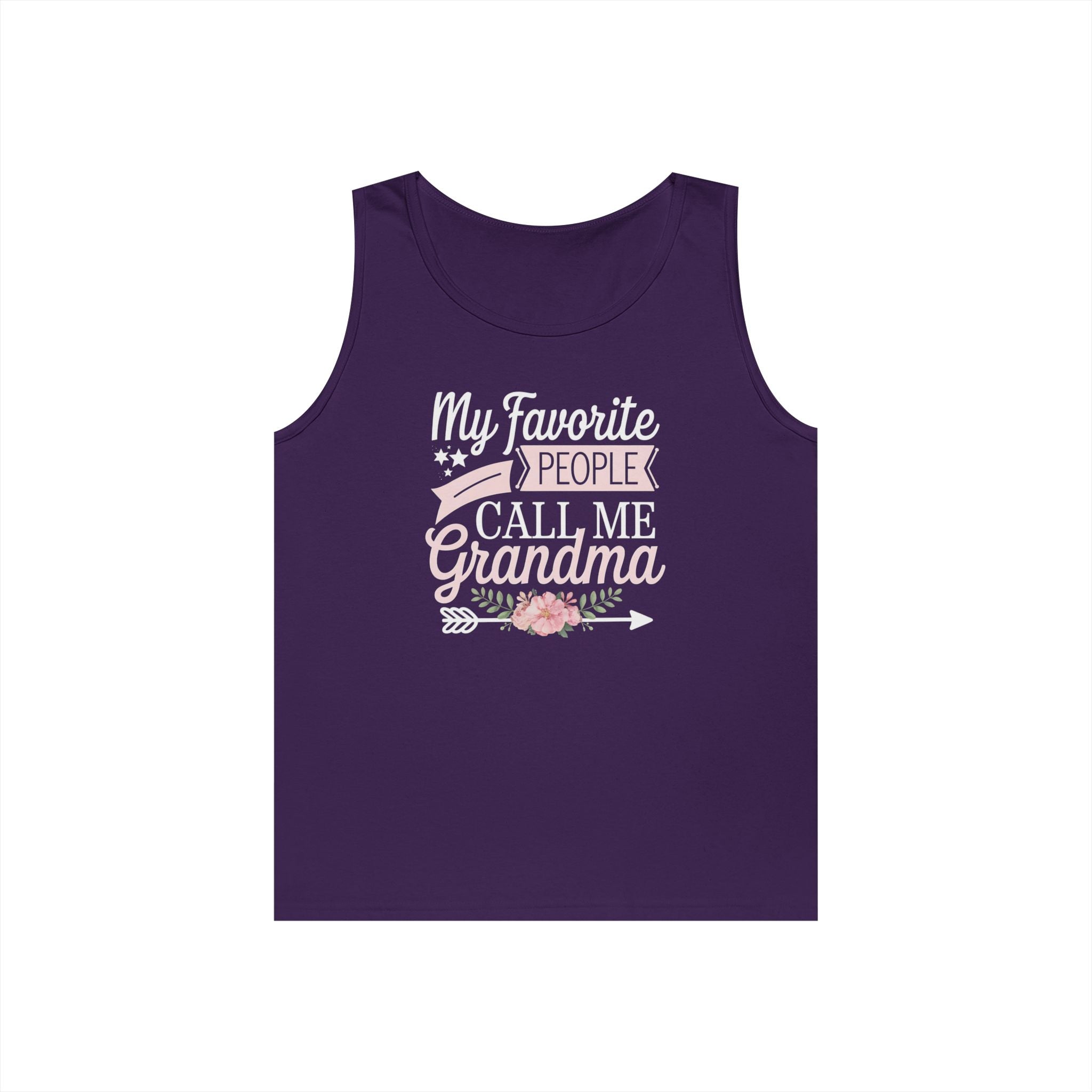Grandma Tank Top - My Favorite People Call Me Grandma | Tank Top by atgodanddesigns