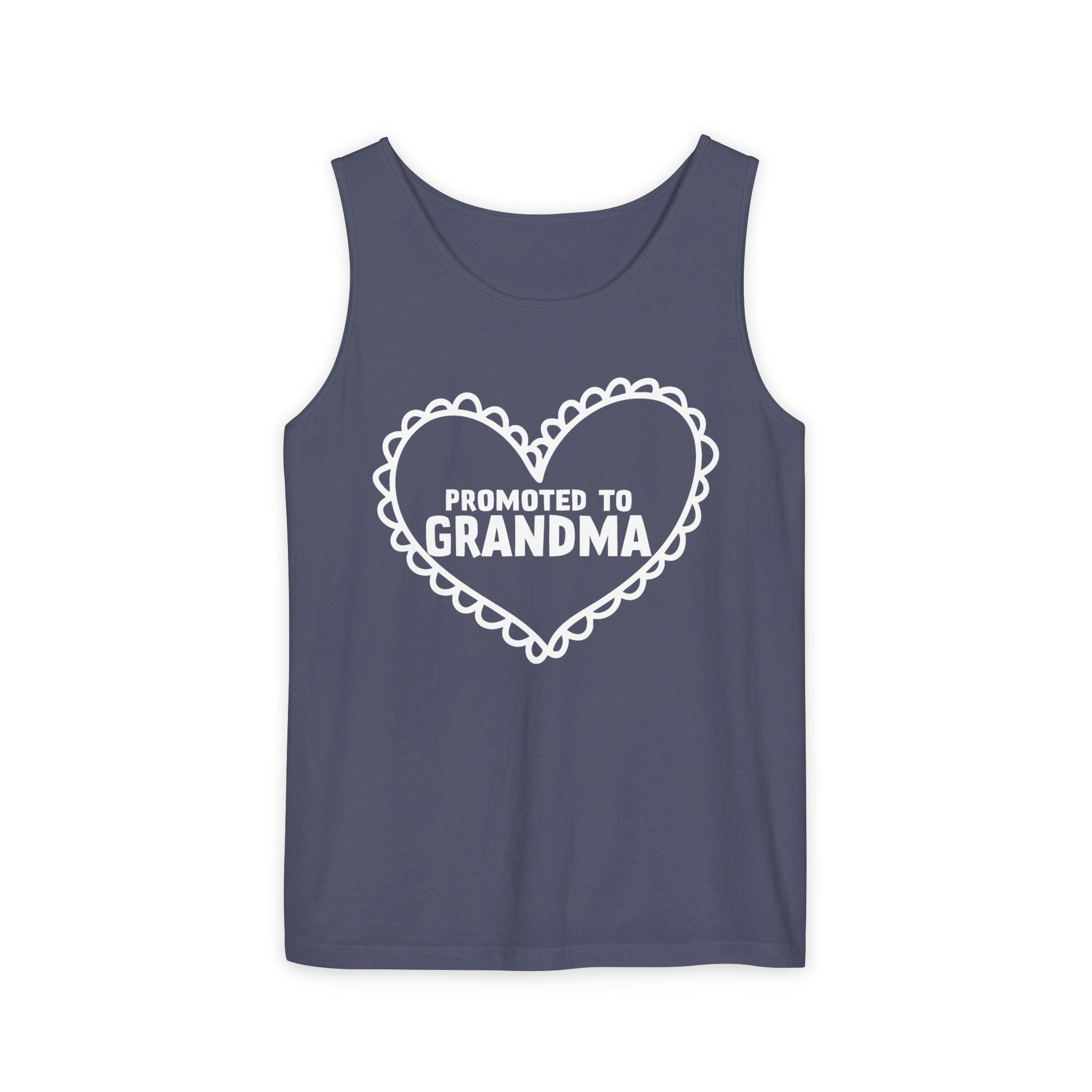 Grandma Tank Top - Promoted To Grandma | Tank Top by atgodanddesigns