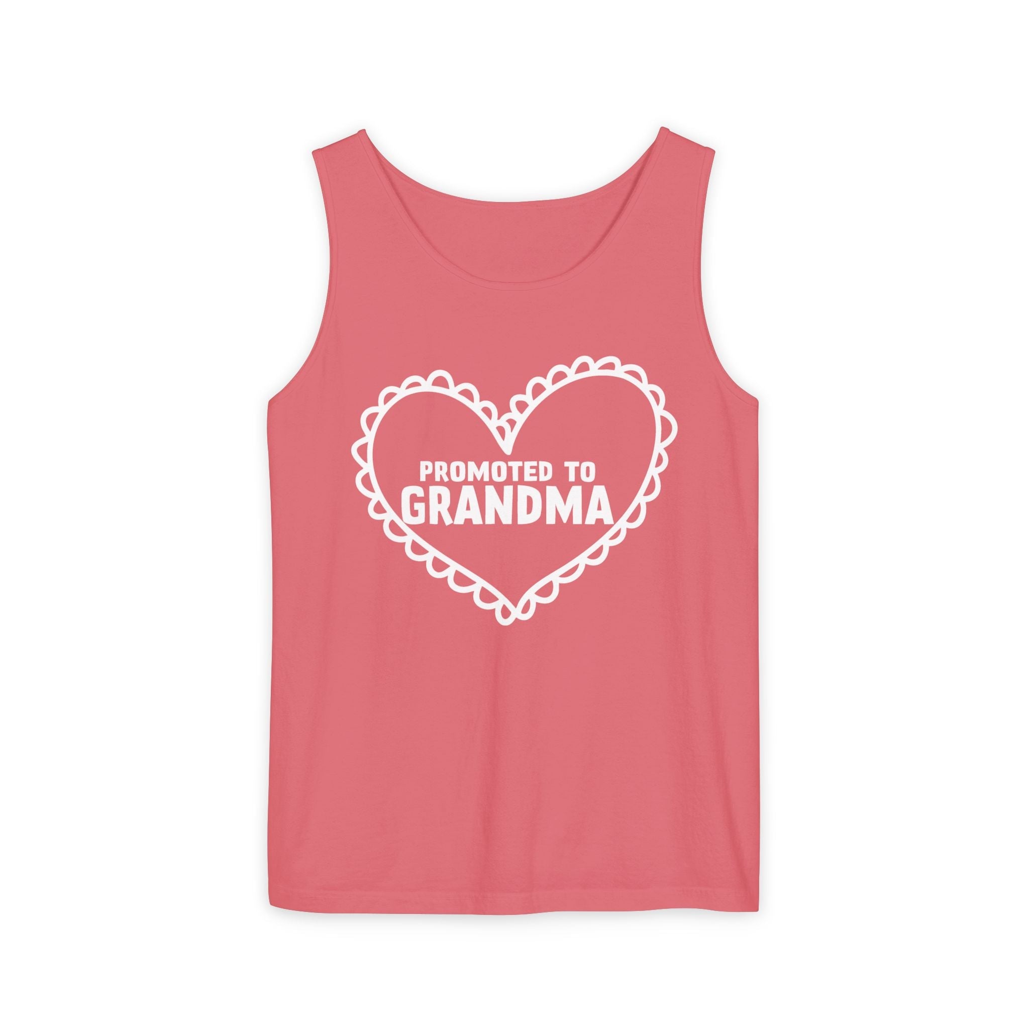 Grandma Tank Top - Promoted To Grandma | Tank Top by atgodanddesigns