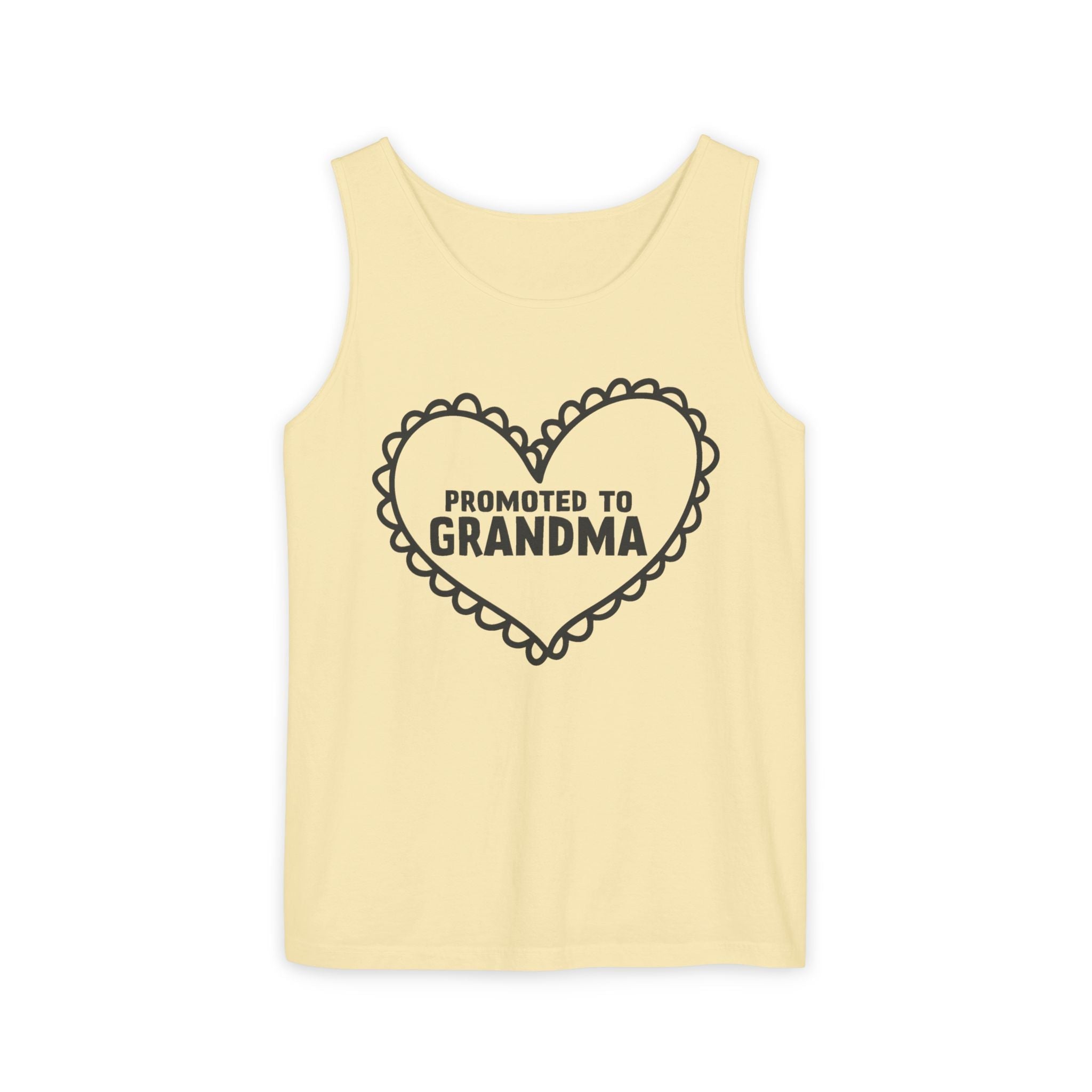 Grandma Tank Top - Promoted To Grandma | Tank Top by atgodanddesigns