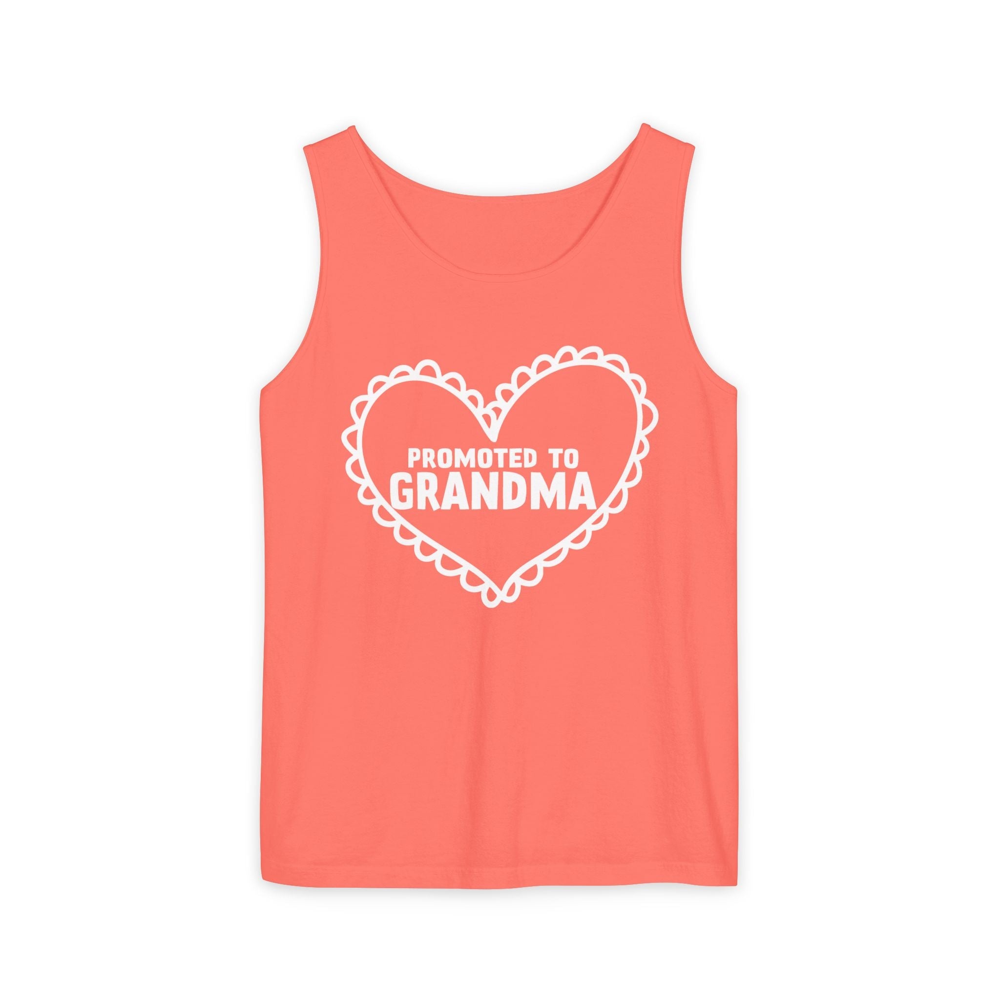 Grandma Tank Top - Promoted To Grandma | Tank Top by atgodanddesigns