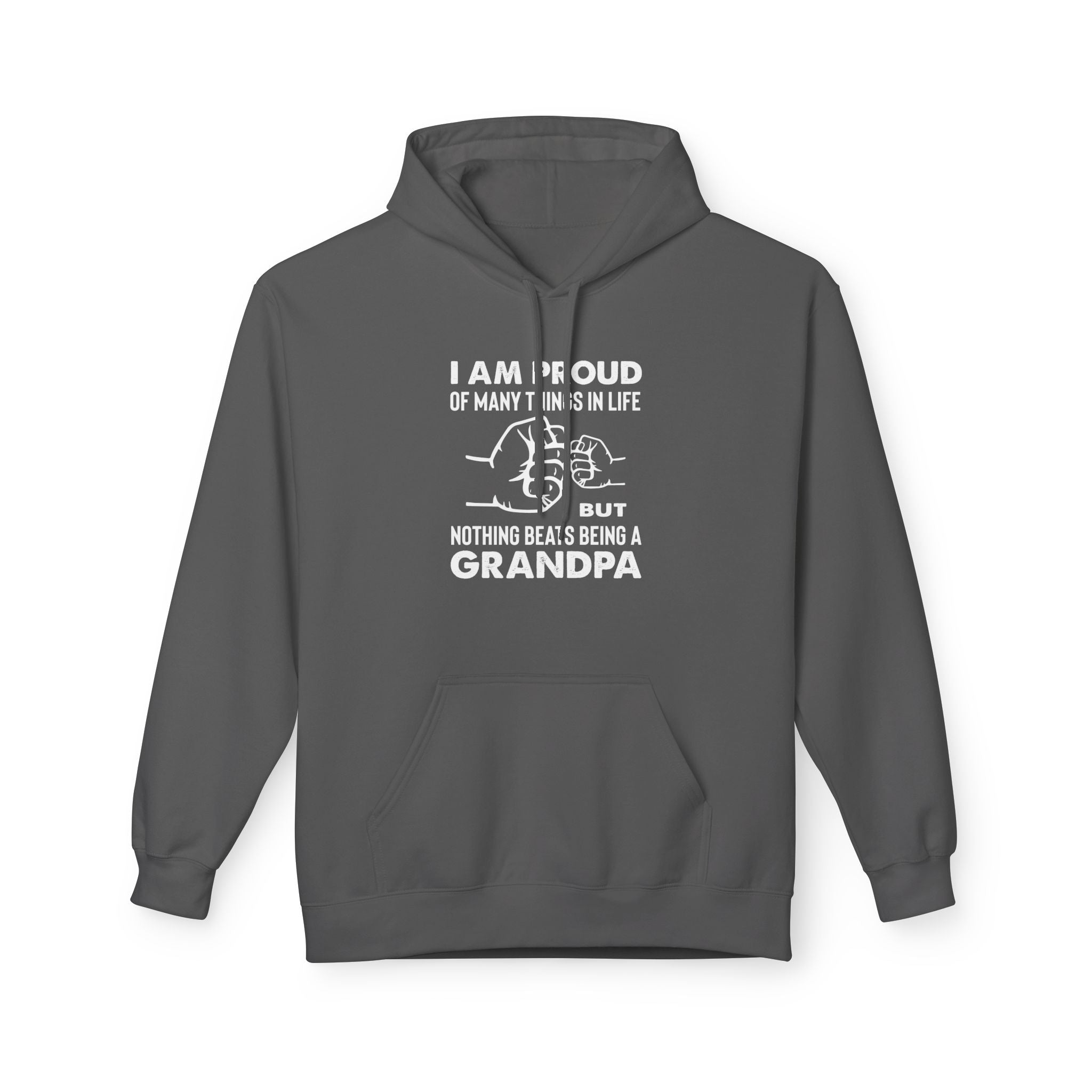 Grandpa Fleece Hoodie - I Am Proud Of Many Things | Hoodie by atgodanddesigns