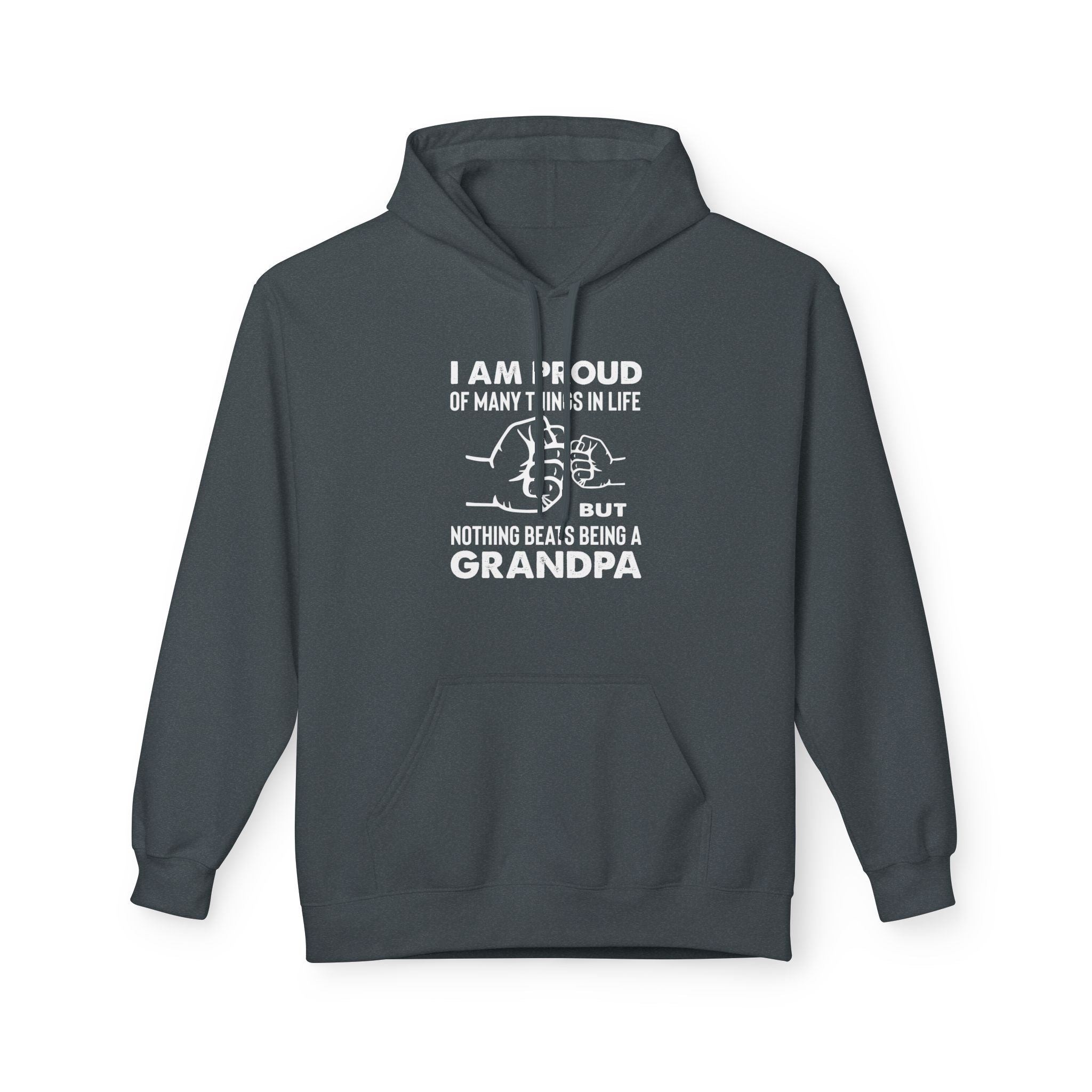 Grandpa Fleece Hoodie - I Am Proud Of Many Things | Hoodie by atgodanddesigns
