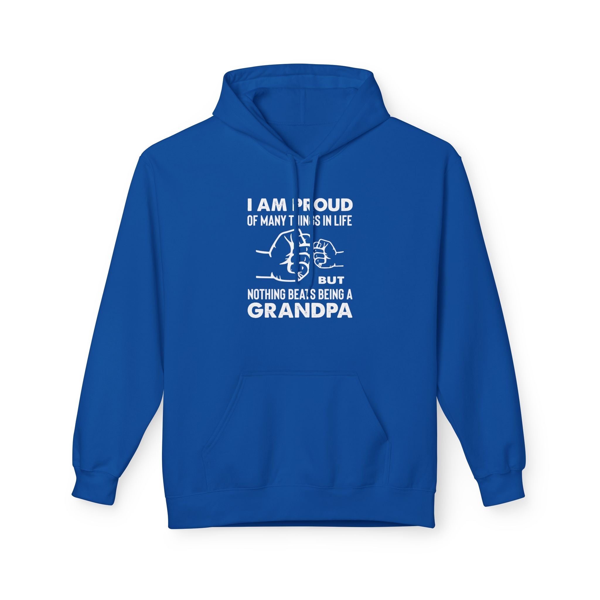 Grandpa Fleece Hoodie - I Am Proud Of Many Things | Hoodie by atgodanddesigns