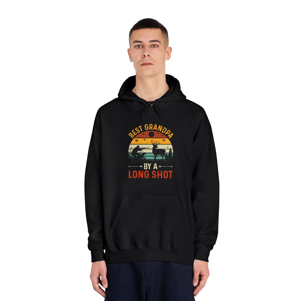 Grandpa Hooded Sweatshirt - Best Grandpa By A Long Shot | Hoodie by atgodanddesigns