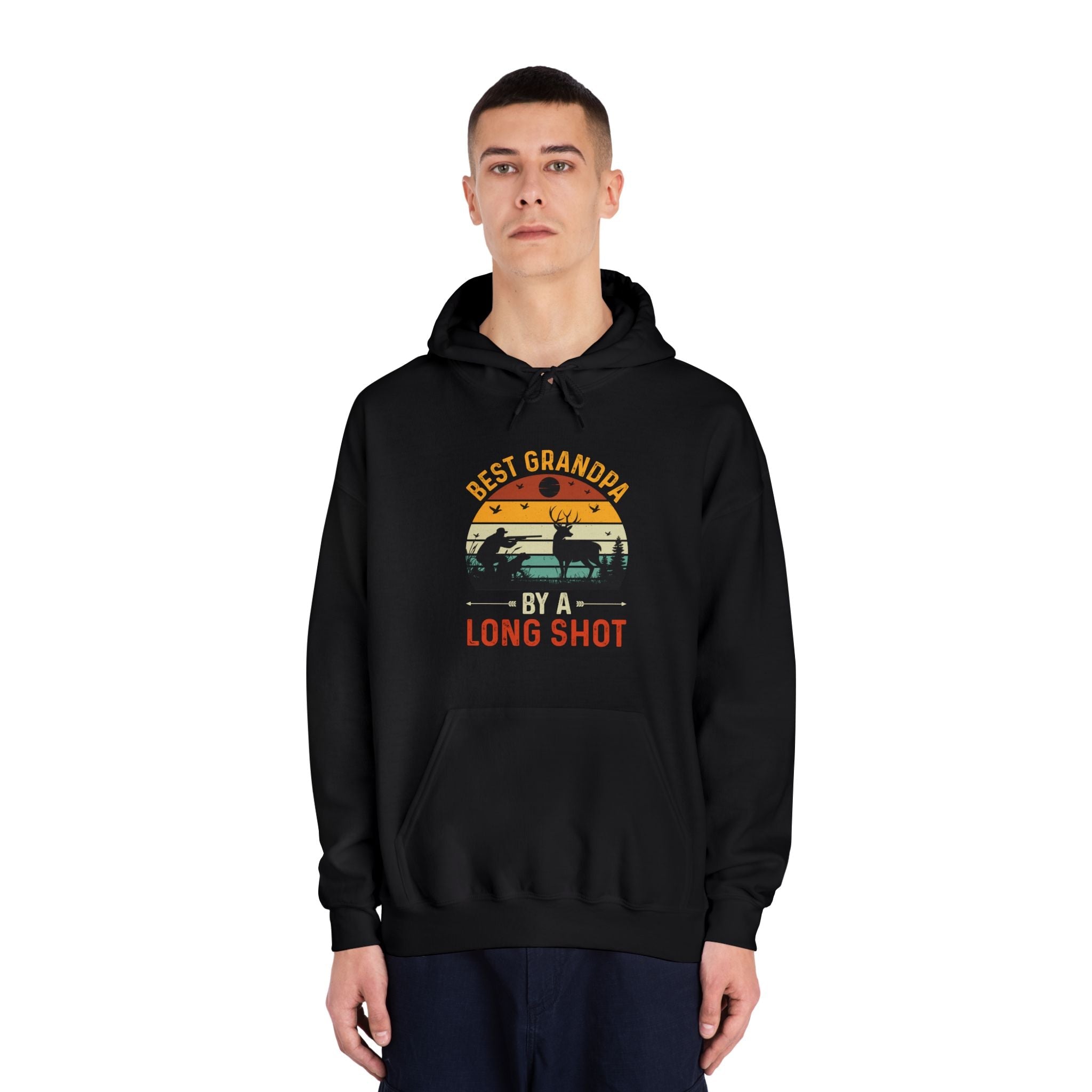 Grandpa Hooded Sweatshirt - Best Grandpa By A Long Shot | Hoodie by atgodanddesigns