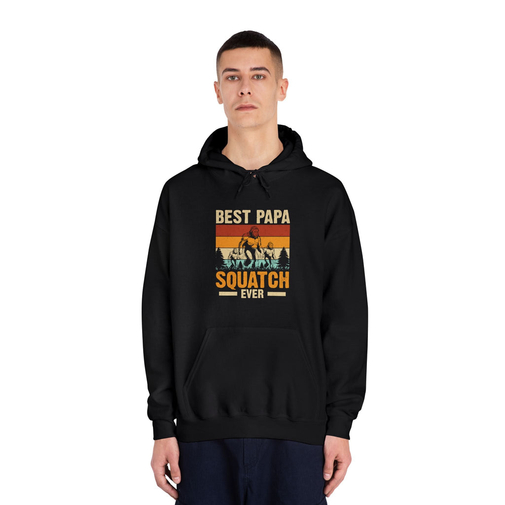Grandpa Hooded Sweatshirt - Best Papa Squatch Ever | Hoodie by atgodanddesigns