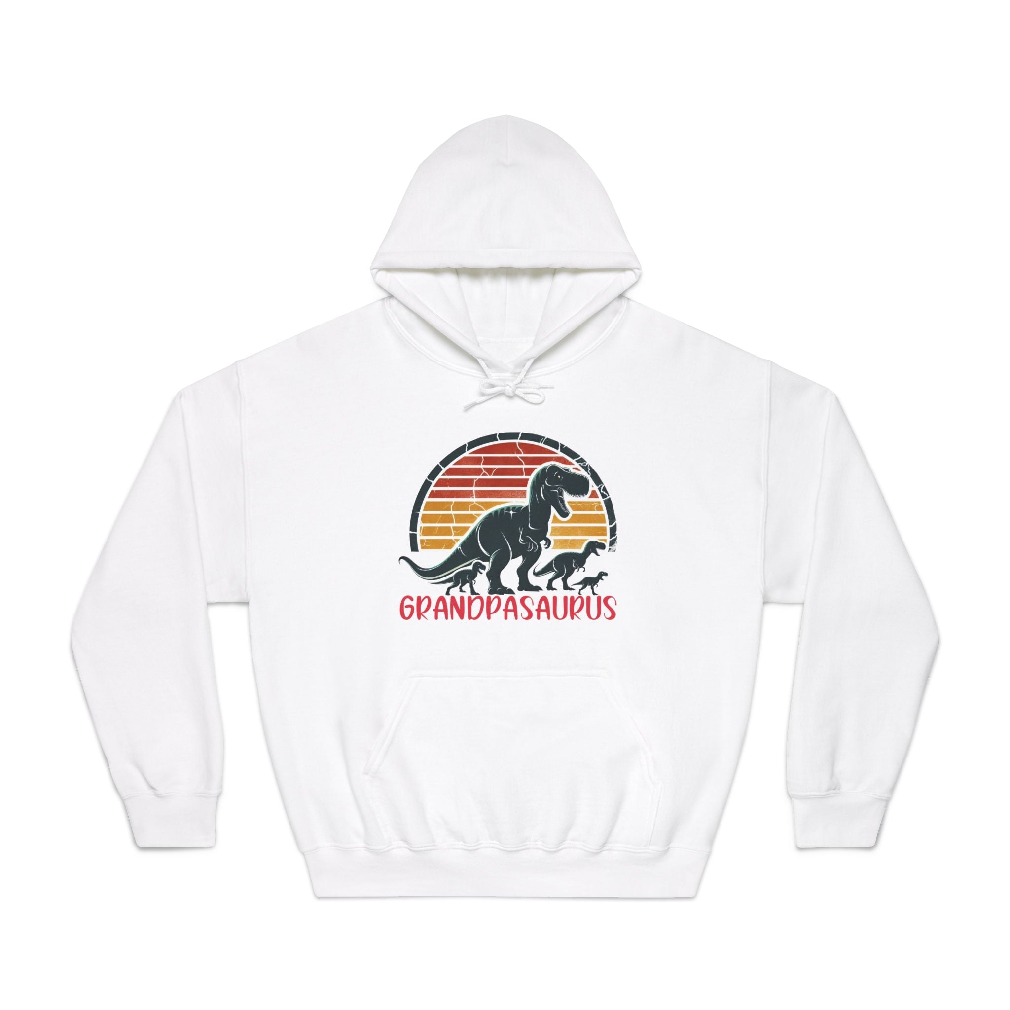 Grandpa Hooded Sweatshirt - GRANDPASAURUS | Hoodie by atgodanddesigns