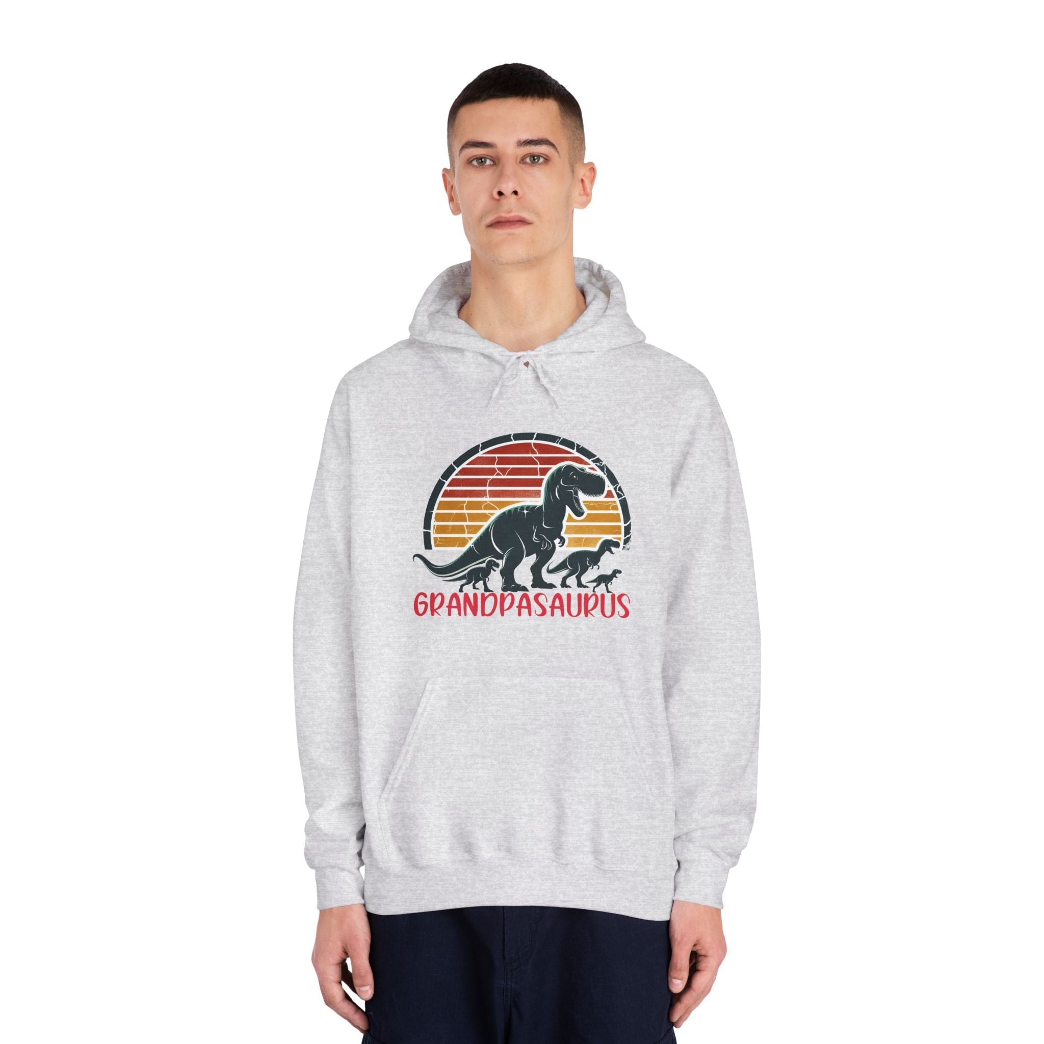 Grandpa Hooded Sweatshirt - GRANDPASAURUS | Hoodie by atgodanddesigns