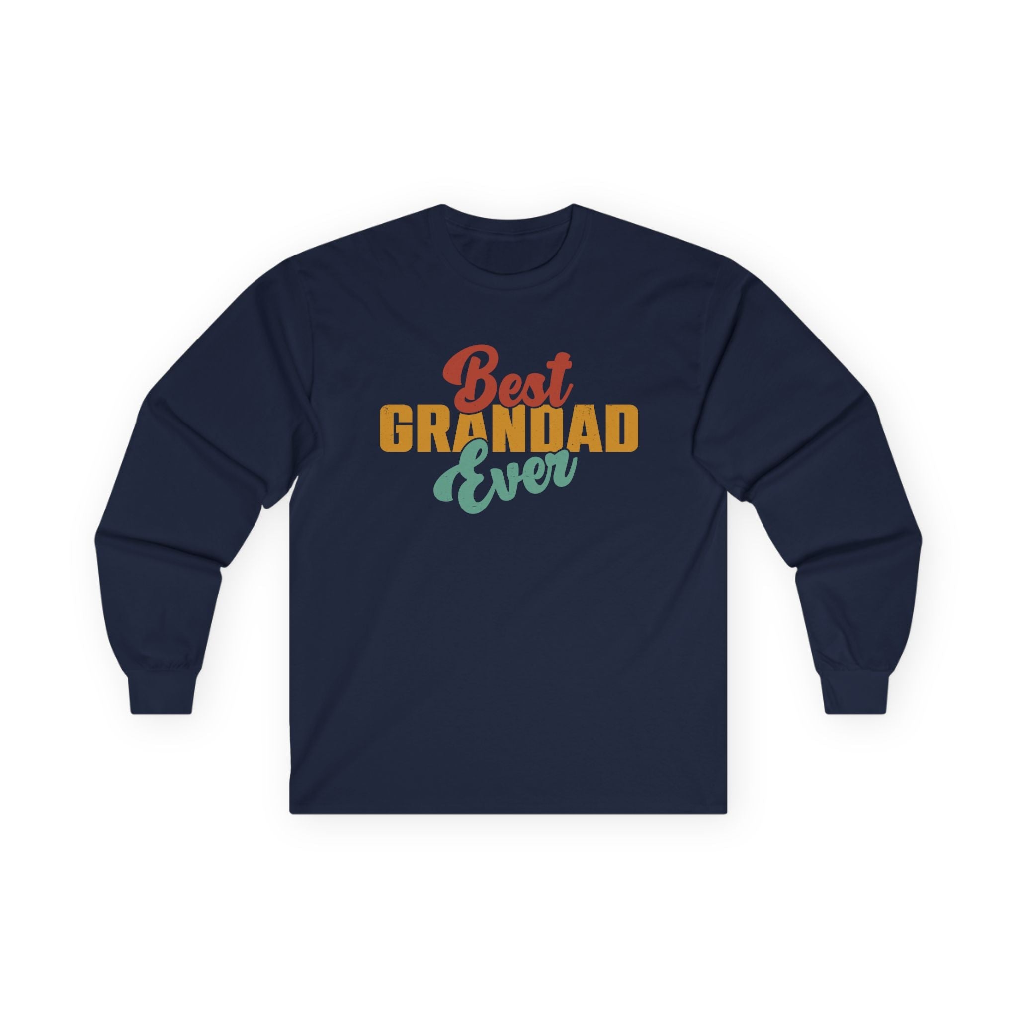 Grandpa Long Sleeve T-Shirt - Best Grandad Ever | Long - sleeve by atgodanddesigns
