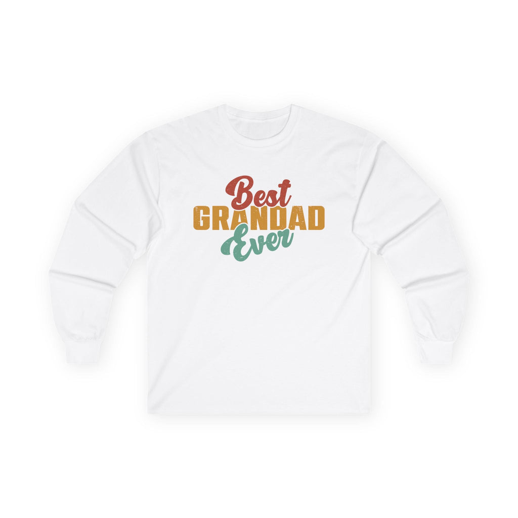 Grandpa Long Sleeve T-Shirt - Best Grandad Ever | Long - sleeve by atgodanddesigns