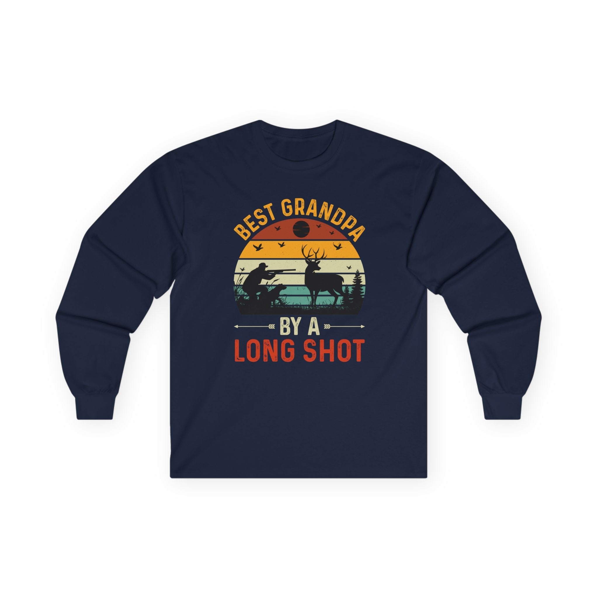 Grandpa Long Sleeve T-Shirt - Best Grandpa By A Long Shot | Long - sleeve by atgodanddesigns