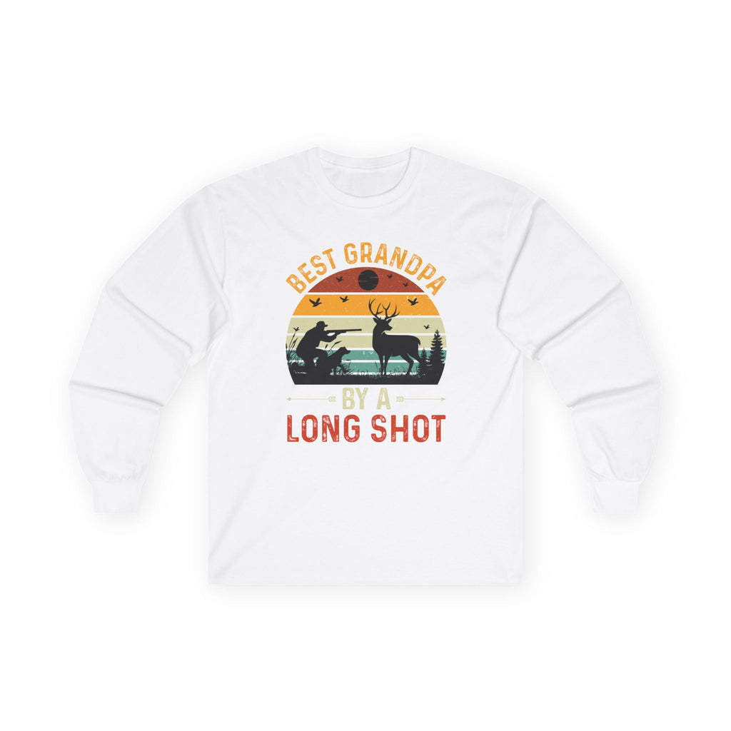 Grandpa Long Sleeve T-Shirt - Best Grandpa By A Long Shot | Long - sleeve by atgodanddesigns