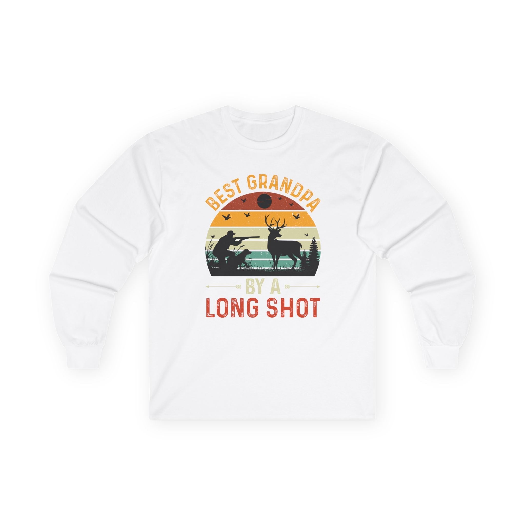 Grandpa Long Sleeve T-Shirt - Best Grandpa By A Long Shot | Long - sleeve by atgodanddesigns
