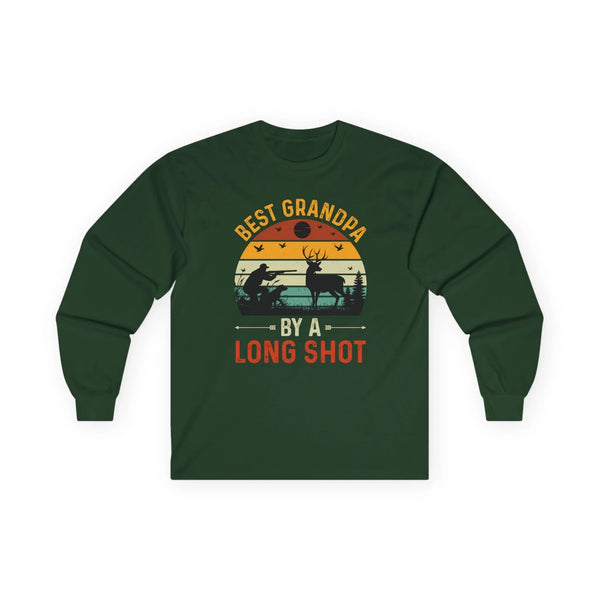 Grandpa Long Sleeve T-Shirt - Best Grandpa By A Long Shot | Long - sleeve by atgodanddesigns