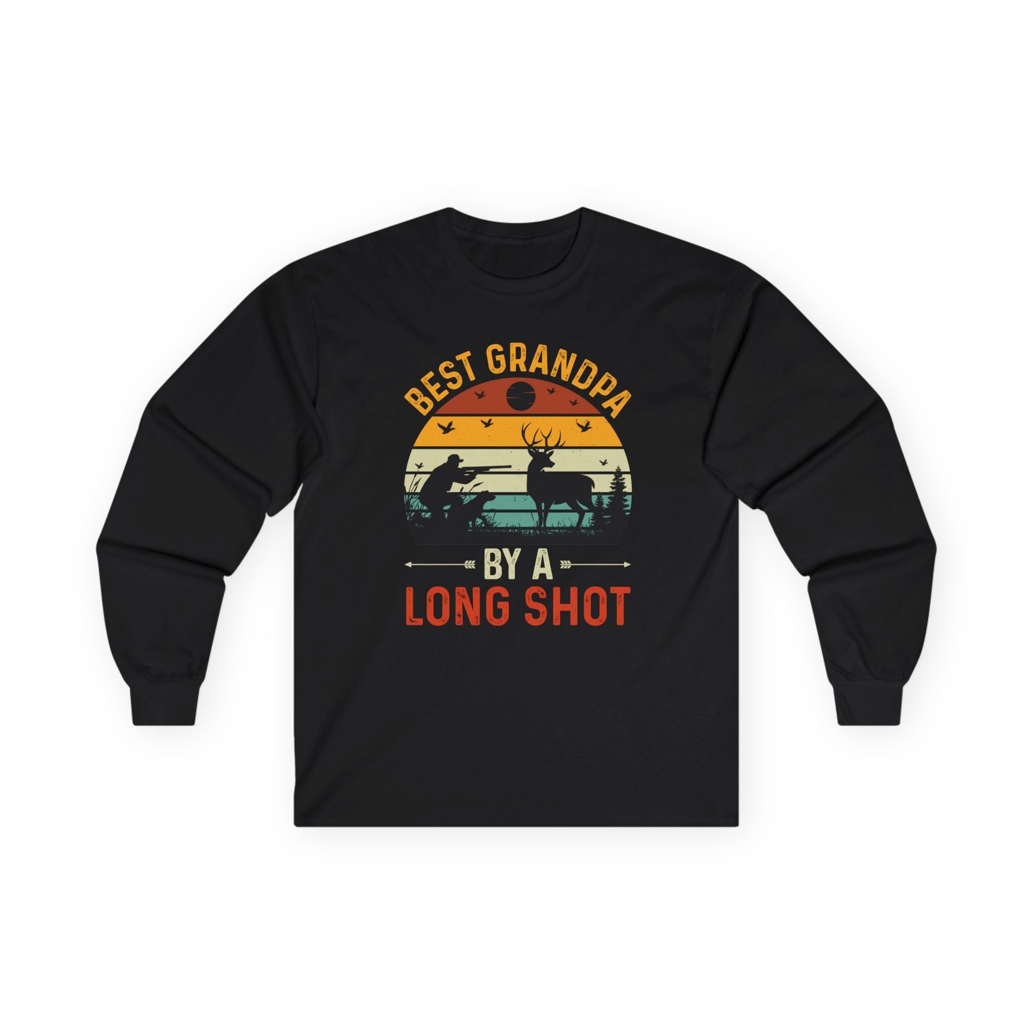 Grandpa Long Sleeve T-Shirt - Best Grandpa By A Long Shot | Long - sleeve by atgodanddesigns