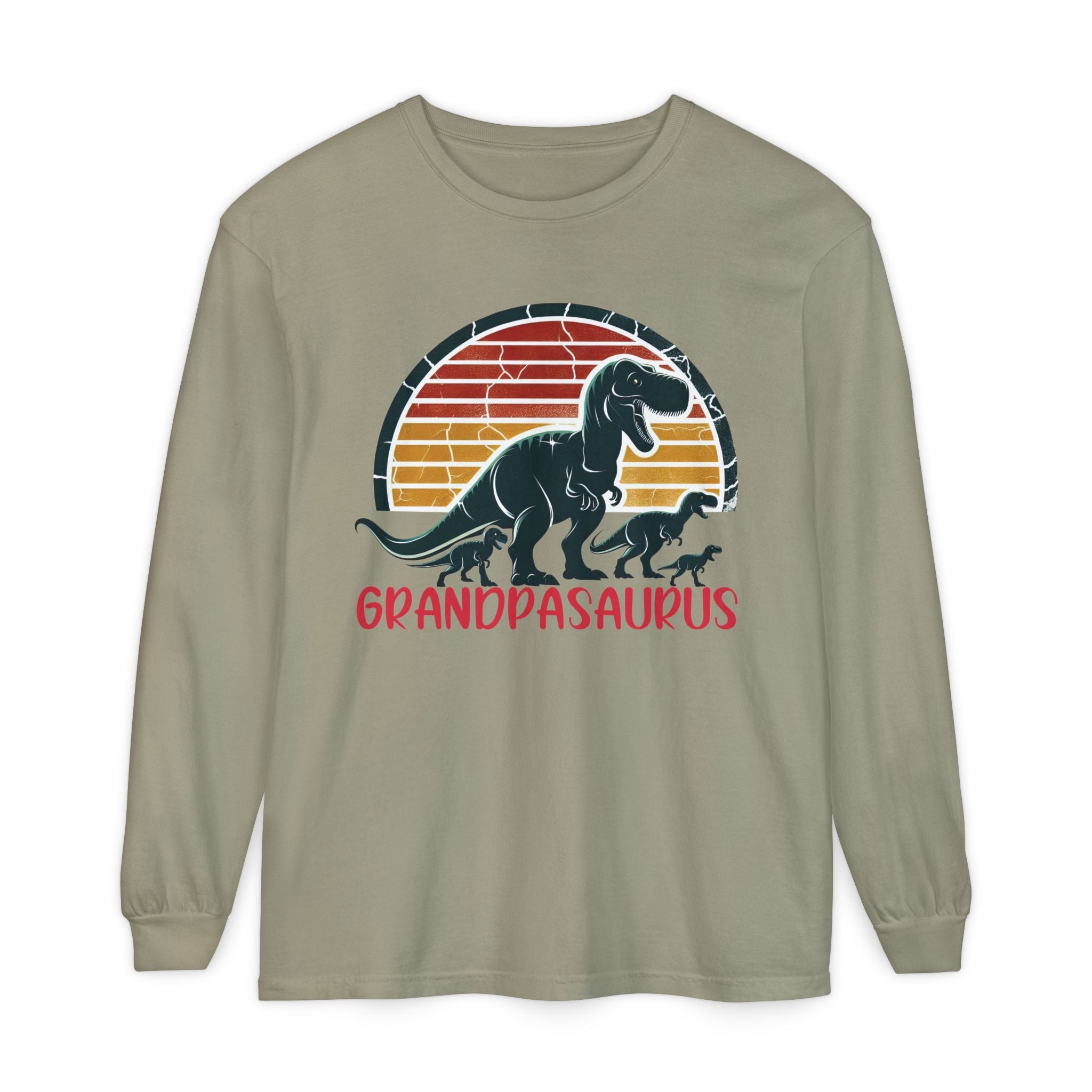 Grandpa Long Sleeve T-Shirt - GRANDPASAURUS | Long - sleeve by atgodanddesigns