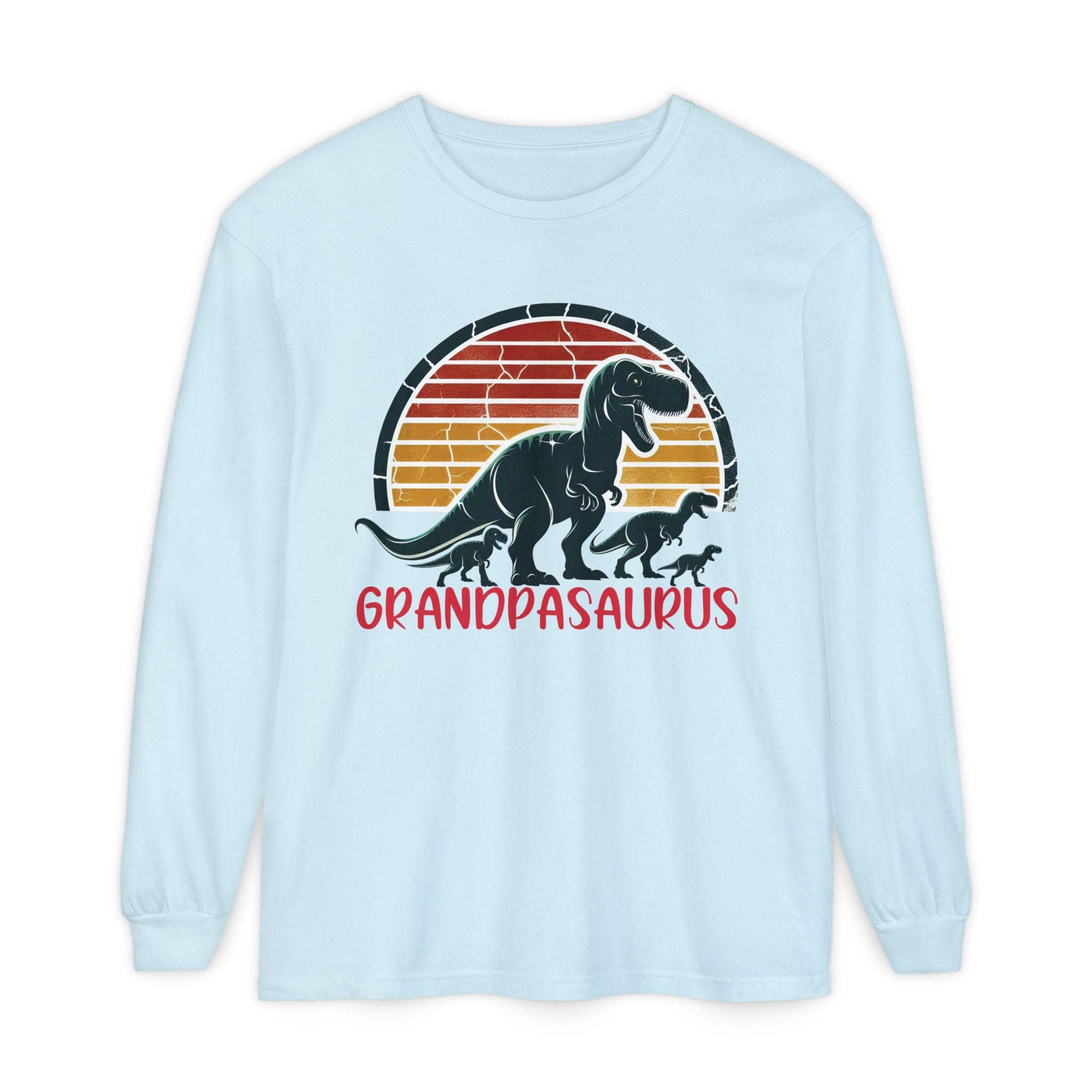 Grandpa Long Sleeve T-Shirt - GRANDPASAURUS | Long - sleeve by atgodanddesigns