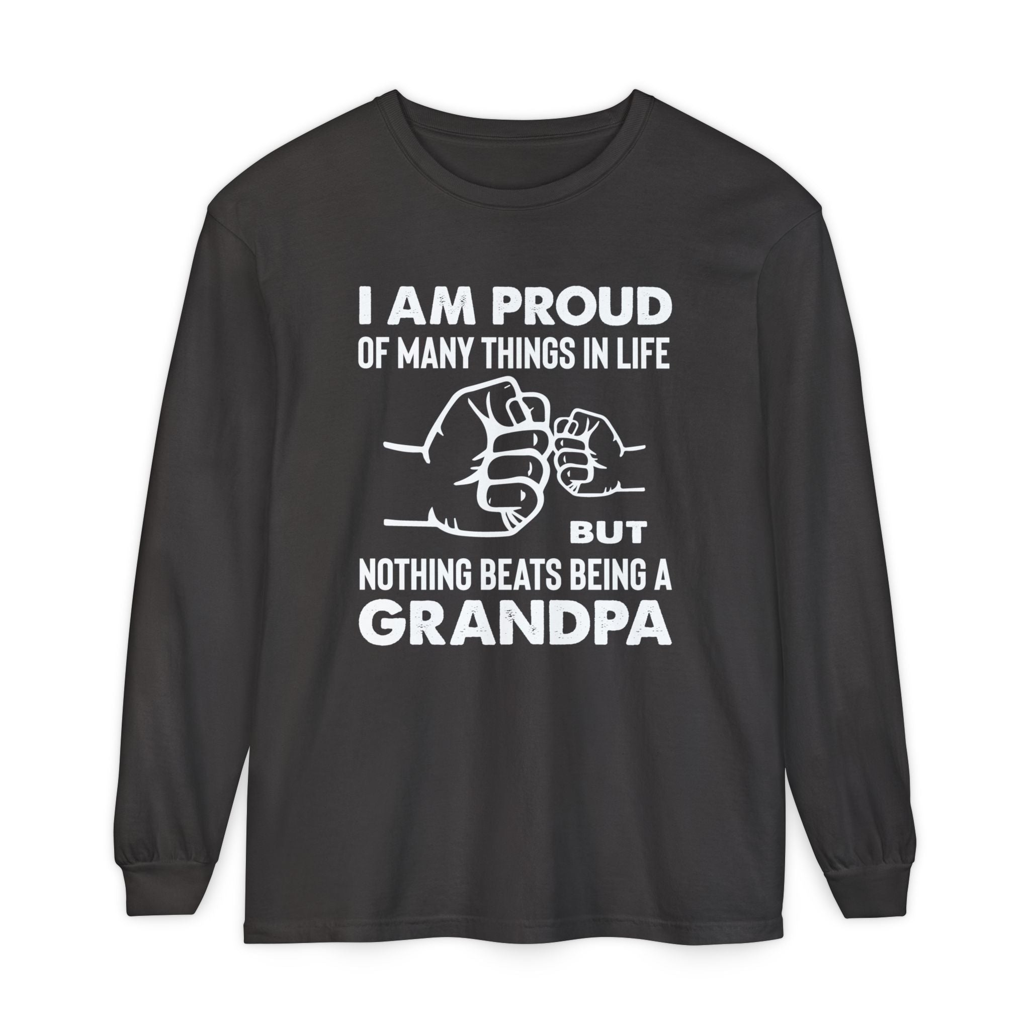 Grandpa Long Sleeve T-Shirt - I Am Proud Of Many Things | Long - sleeve by atgodanddesigns