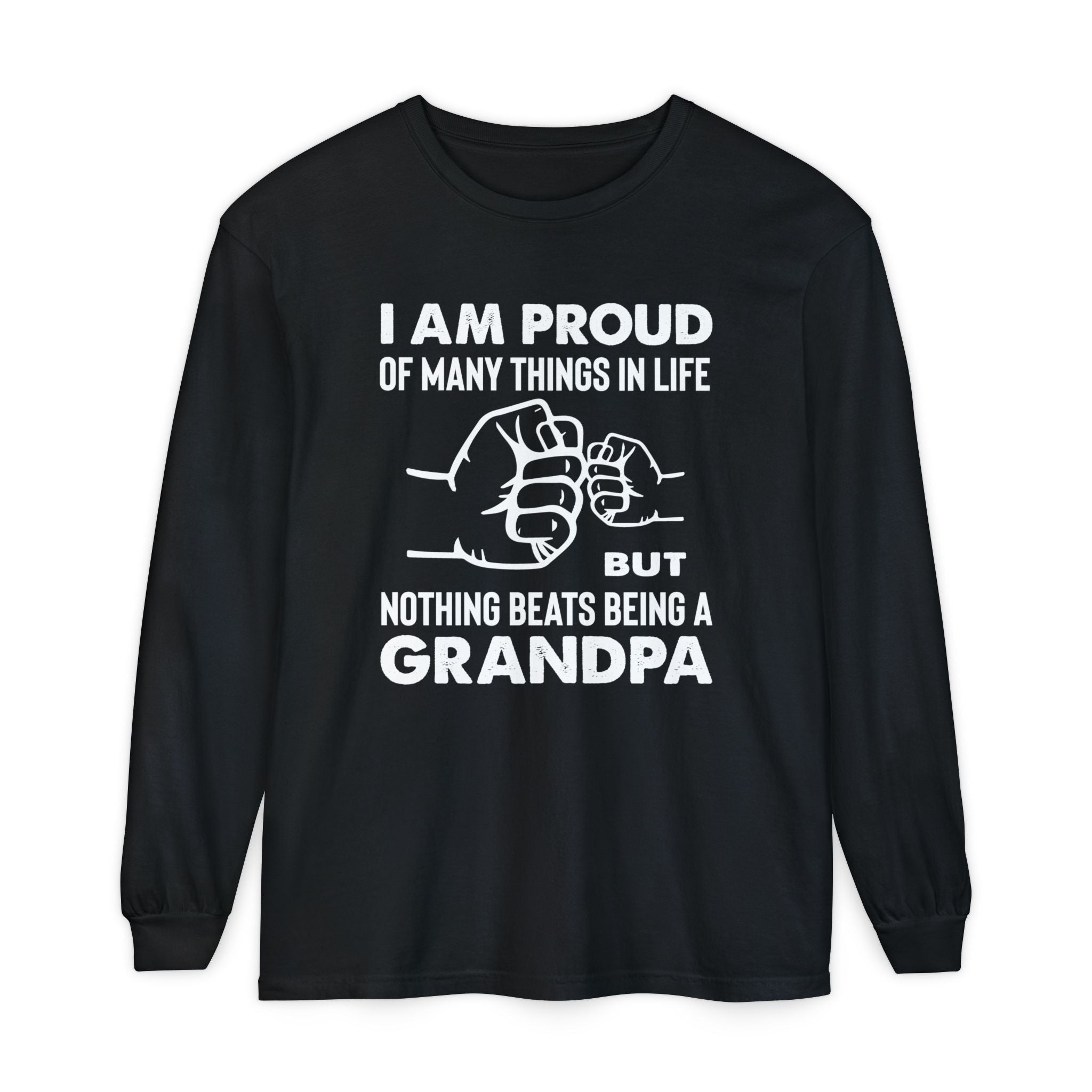 Grandpa Long Sleeve T-Shirt - I Am Proud Of Many Things | Long - sleeve by atgodanddesigns