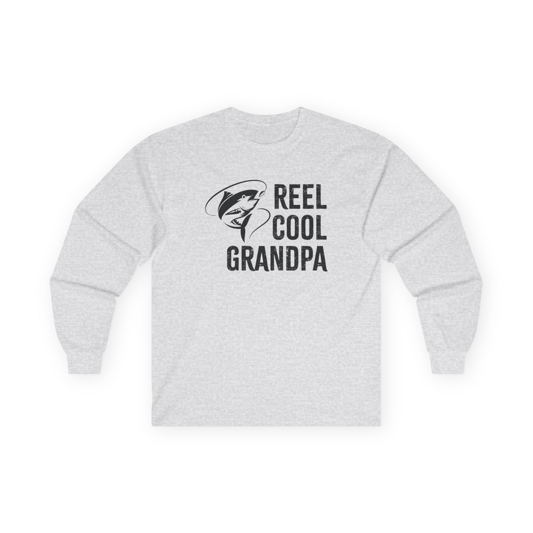 Grandpa Long Sleeve T-Shirt - Reel Cool Grandpa | Long - sleeve by atgodanddesigns