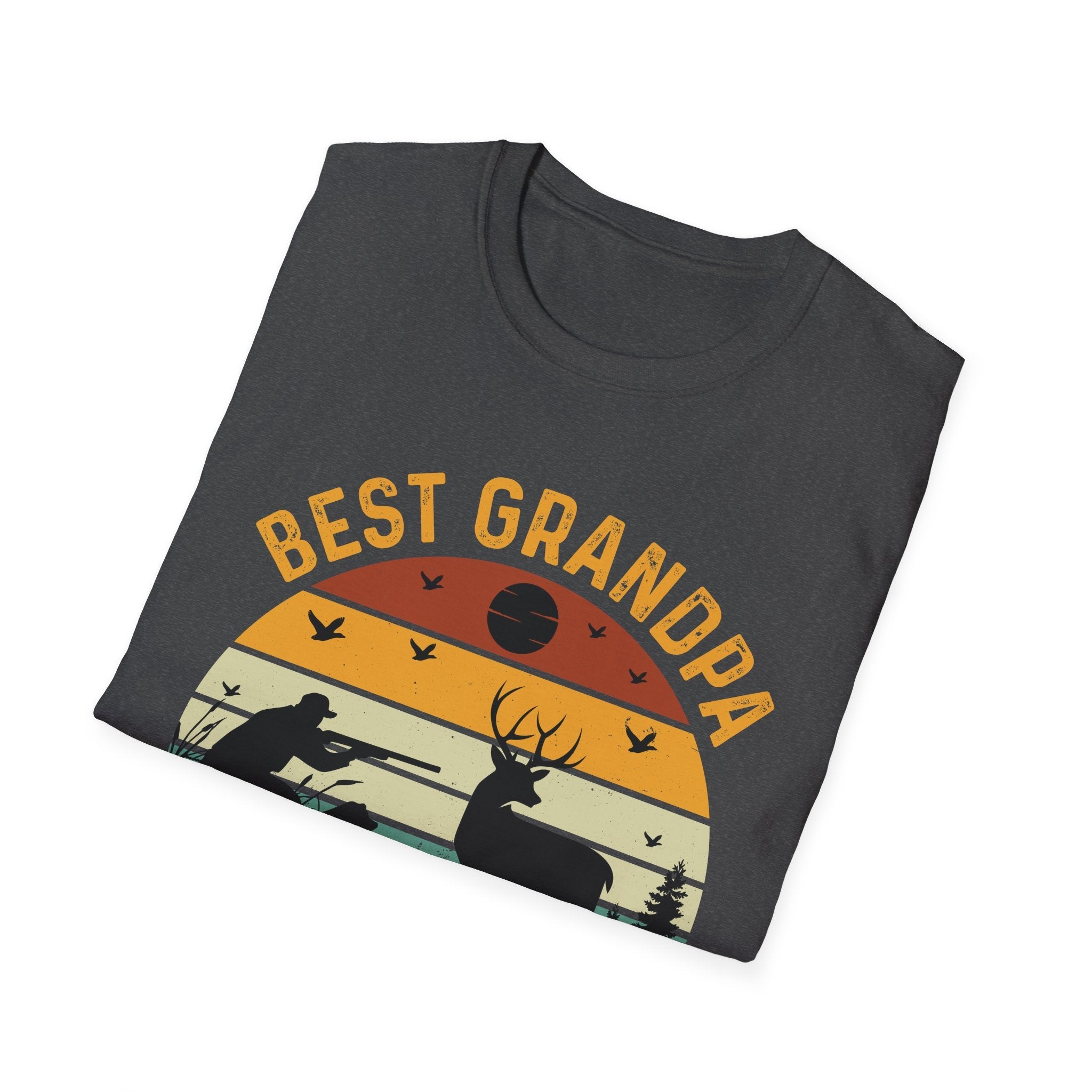 Grandpa T-Shirt - Best Grandpa By A Long Shot | T-Shirt by atgodanddesigns