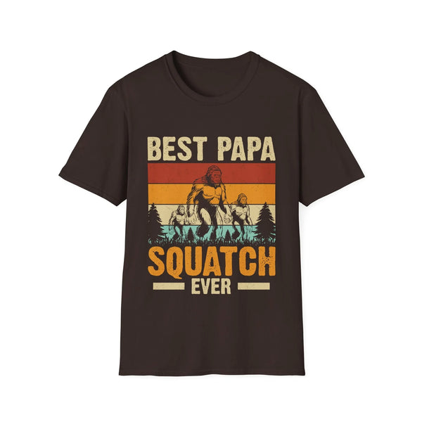 Grandpa T-Shirt - Best Papa Squatch Ever | T-Shirt by atgodanddesigns
