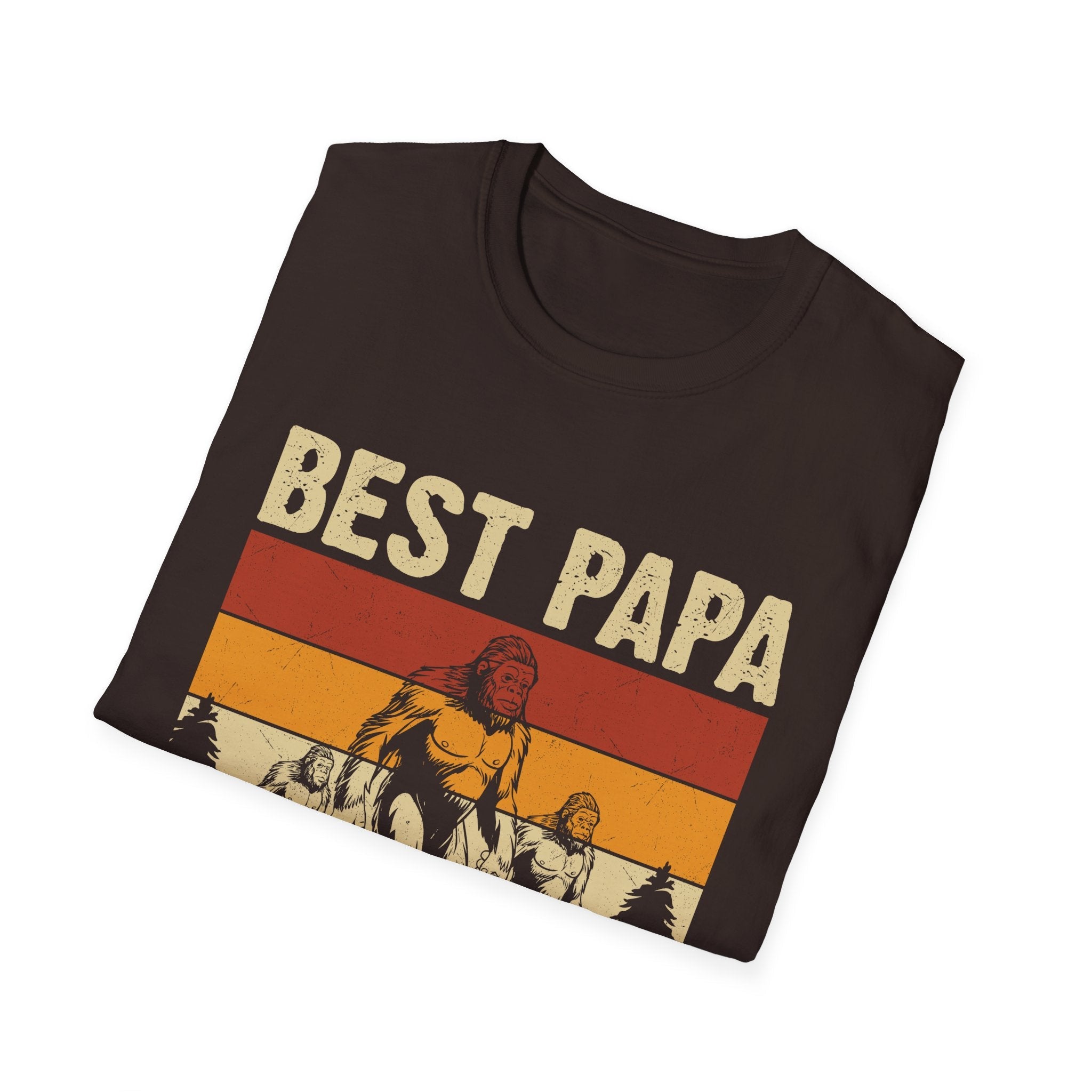 Grandpa T-Shirt - Best Papa Squatch Ever | T-Shirt by atgodanddesigns
