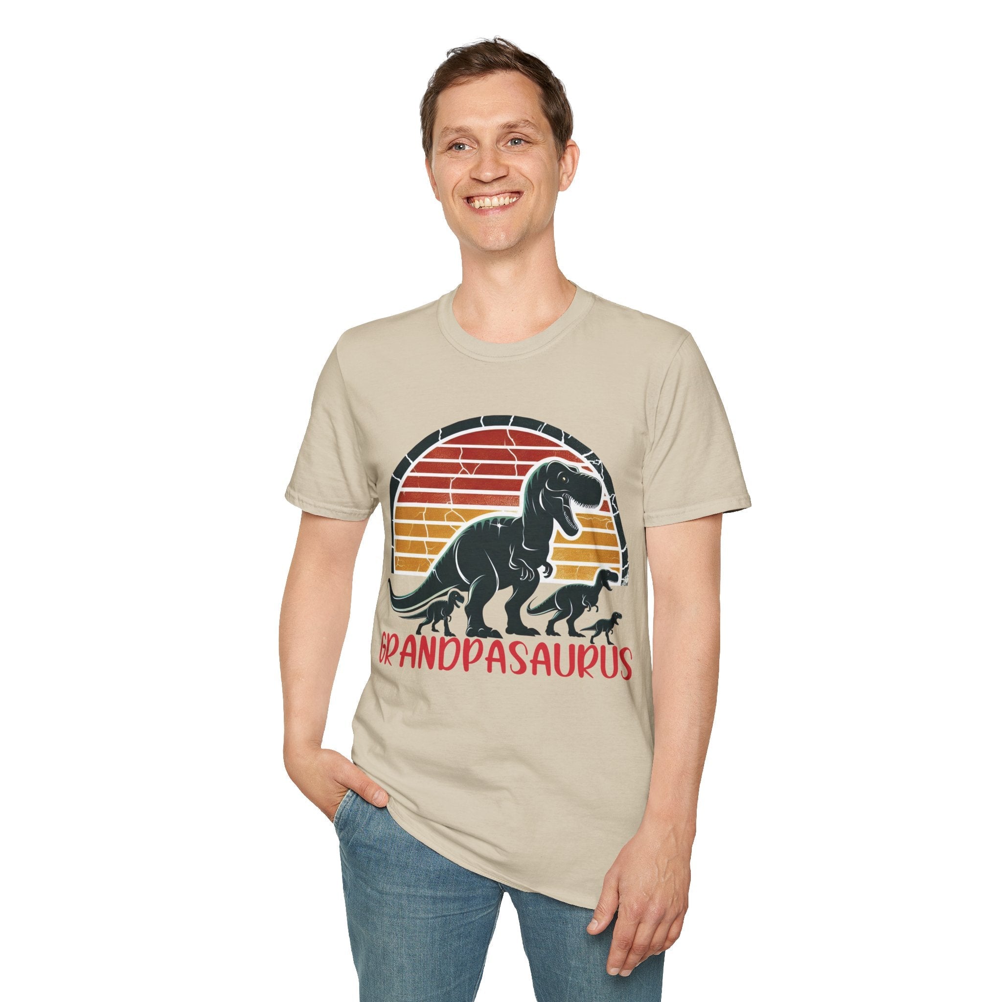 Grandpa T-Shirt - GRANDPASAURUS | T-Shirt by atgodanddesigns