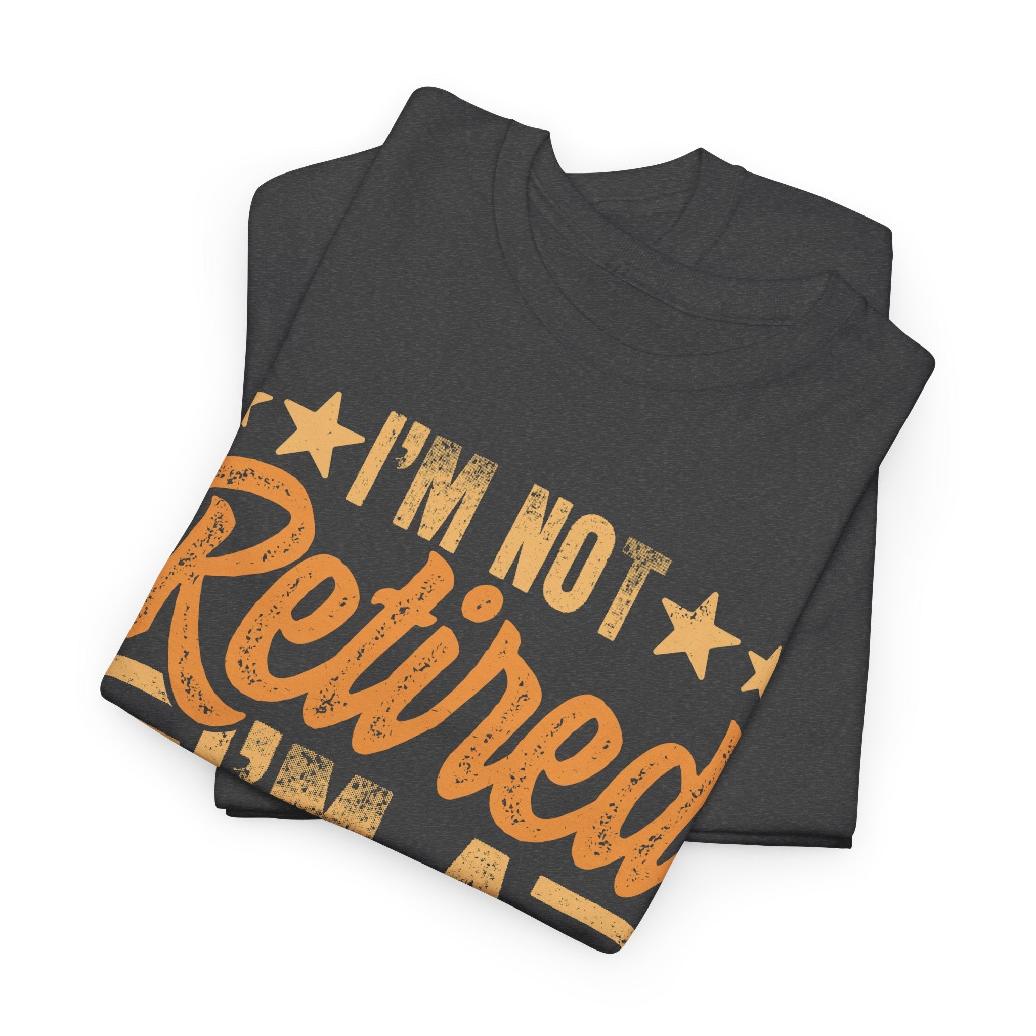 Grandpa T-Shirt - I'm Not Retired I'm A Professional Grandpa | T-Shirt by atgodanddesigns