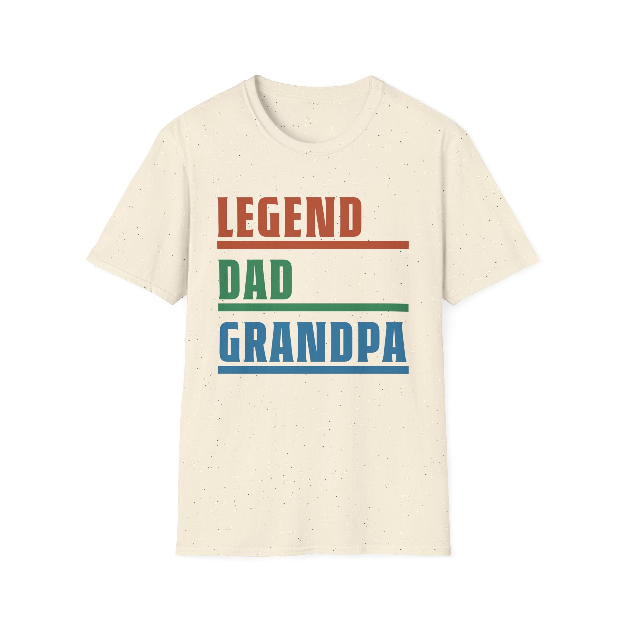 Grandpa T-Shirt - LEGEND - DAD - GRANDPA | T-Shirt by atgodanddesigns