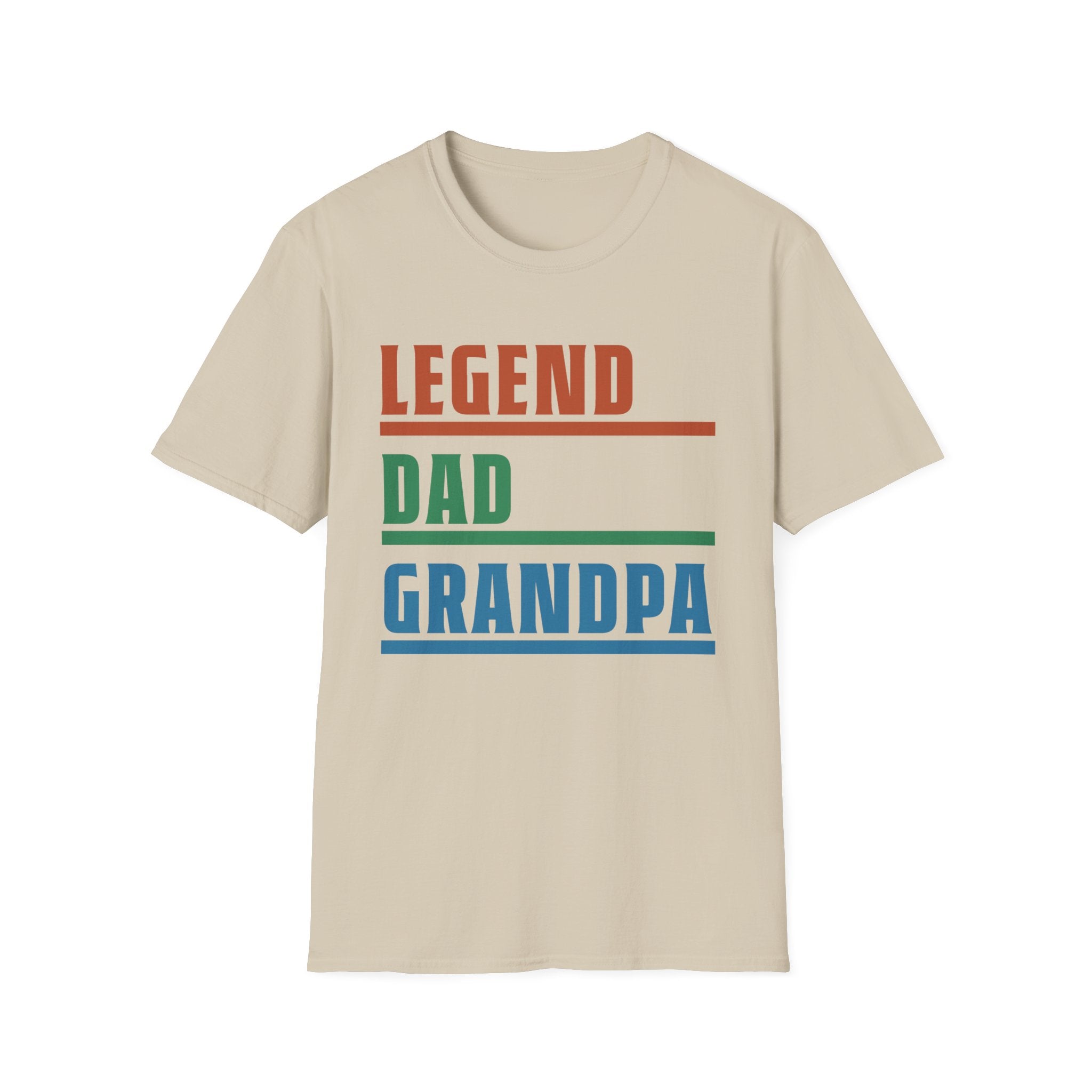 Grandpa T-Shirt - LEGEND - DAD - GRANDPA | T-Shirt by atgodanddesigns