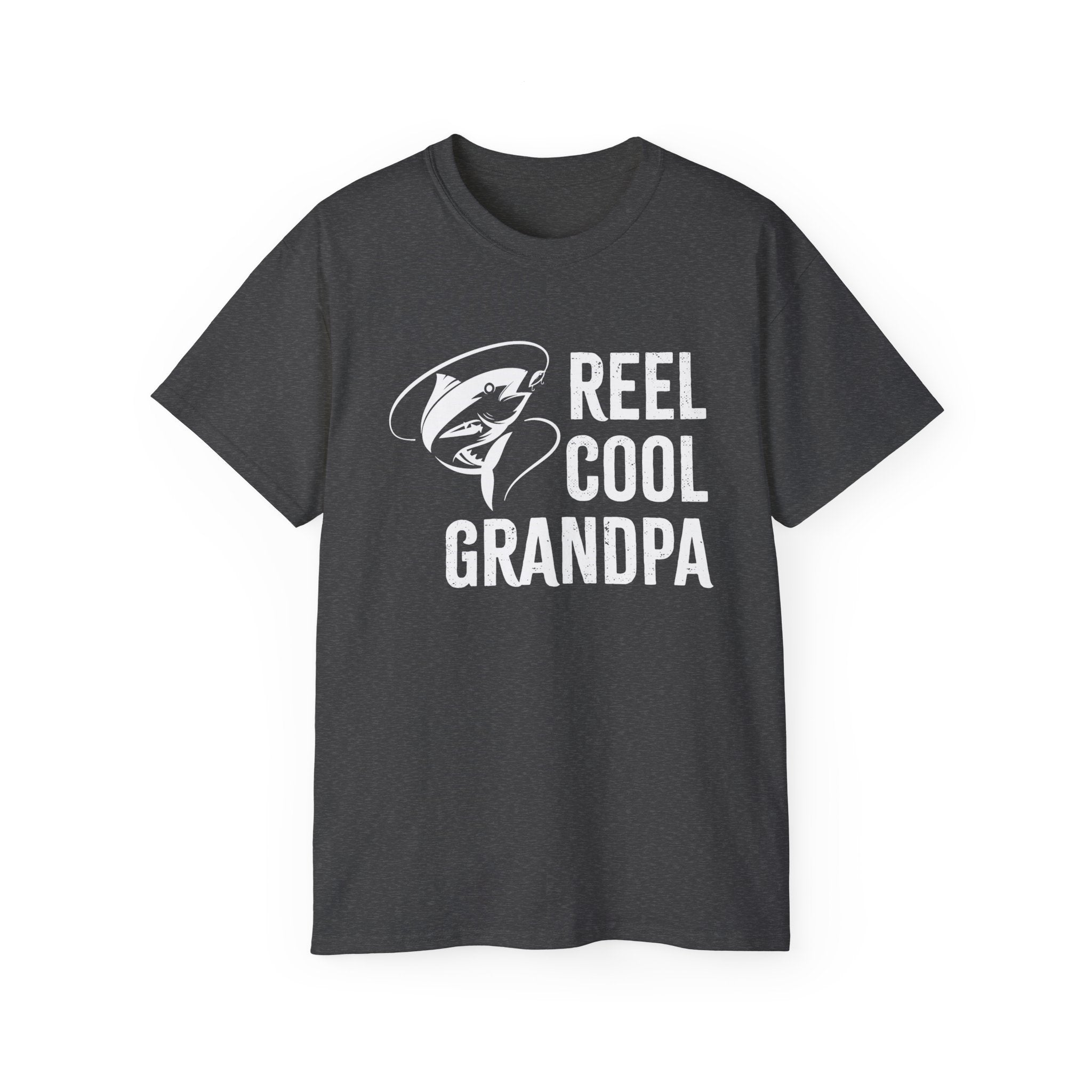 Grandpa T-Shirt - Reel Cool Grandpa | T-Shirt by atgodanddesigns