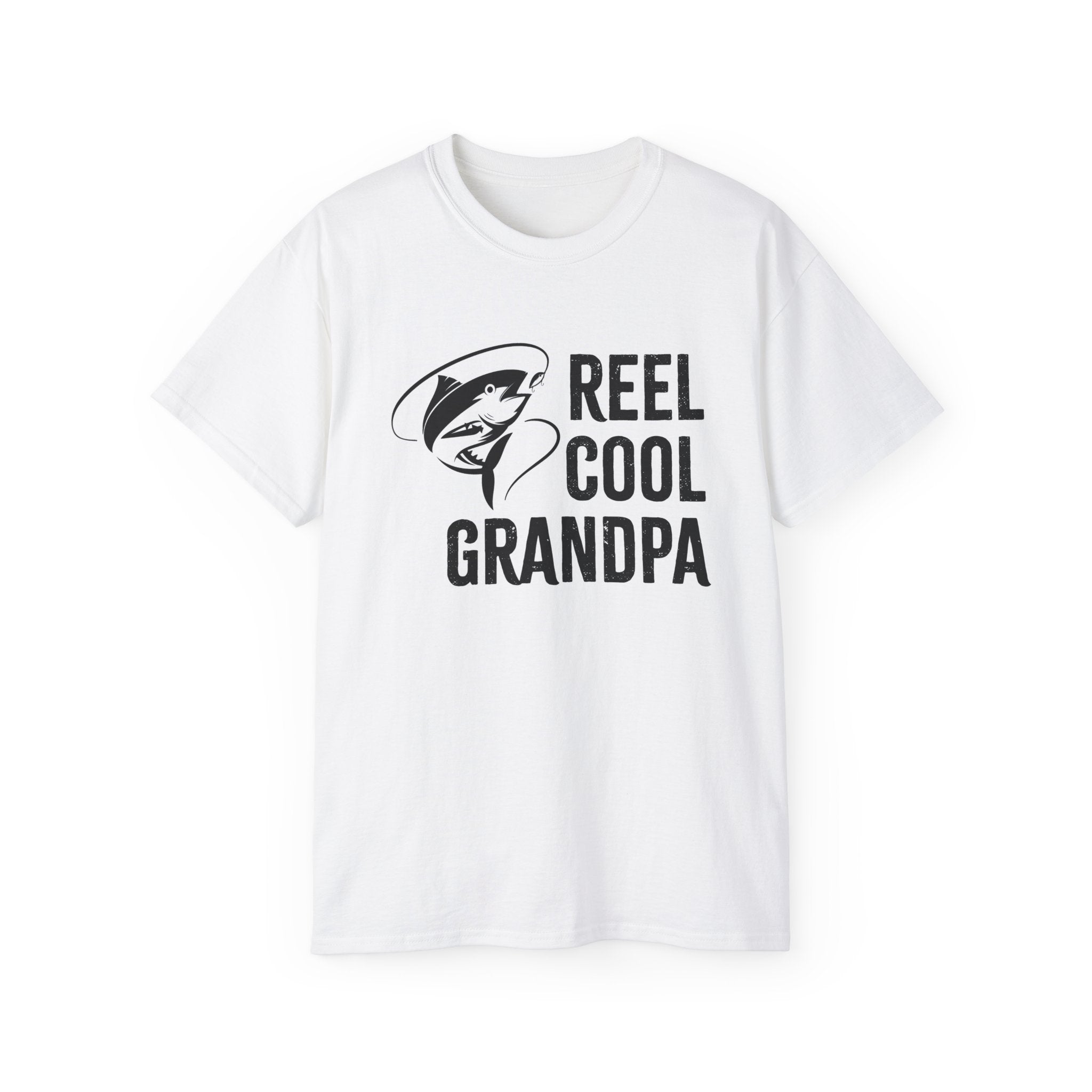 Grandpa T-Shirt - Reel Cool Grandpa | T-Shirt by atgodanddesigns