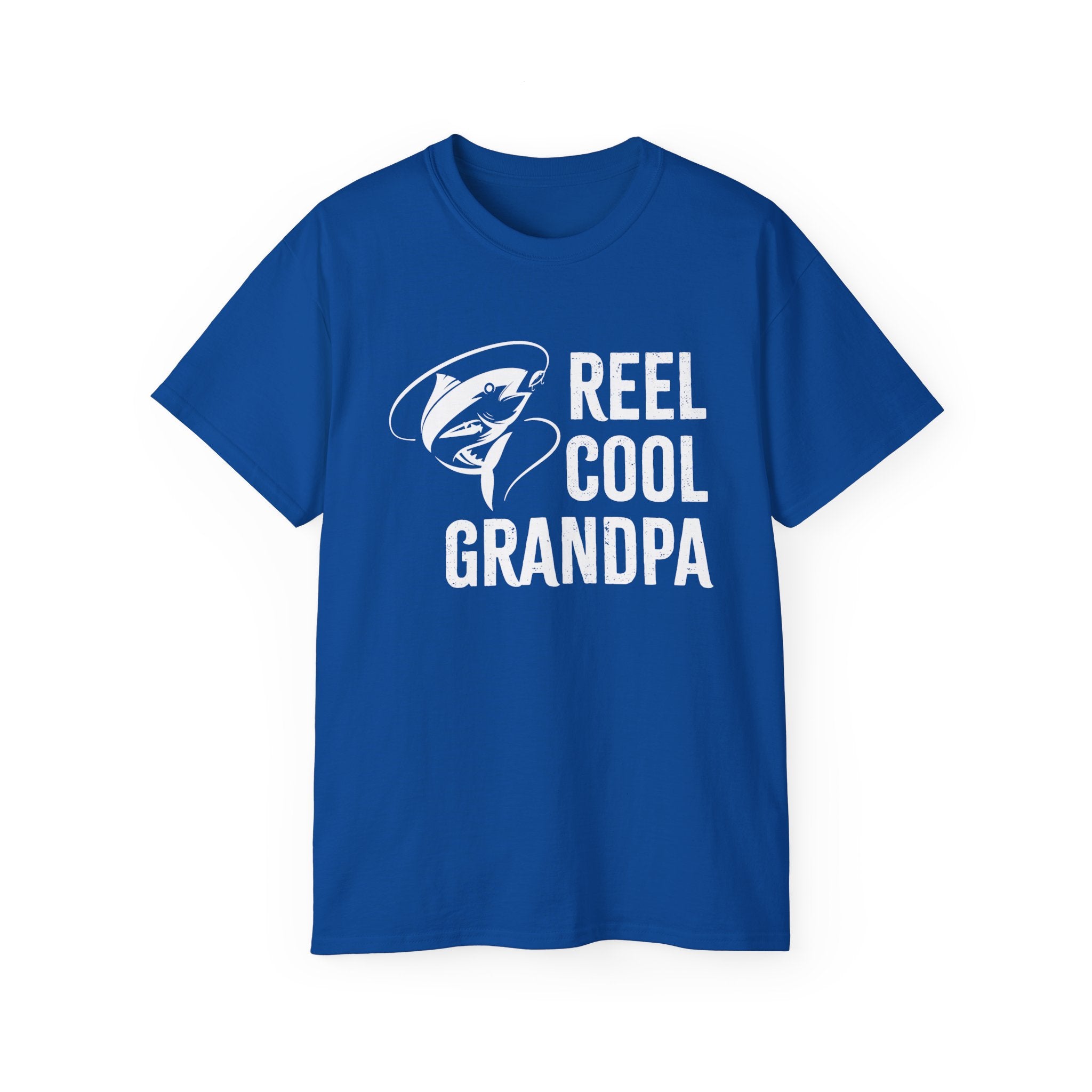 Grandpa T-Shirt - Reel Cool Grandpa | T-Shirt by atgodanddesigns
