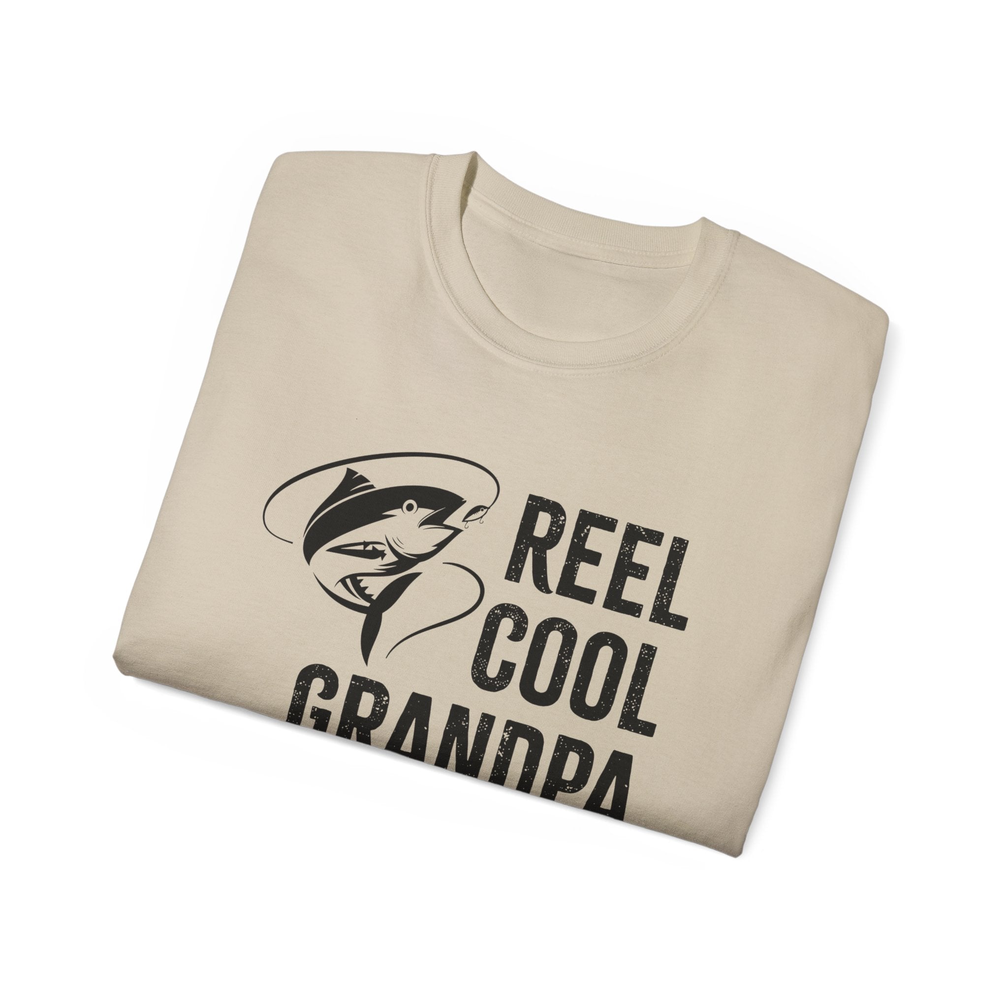 Grandpa T-Shirt - Reel Cool Grandpa | T-Shirt by atgodanddesigns